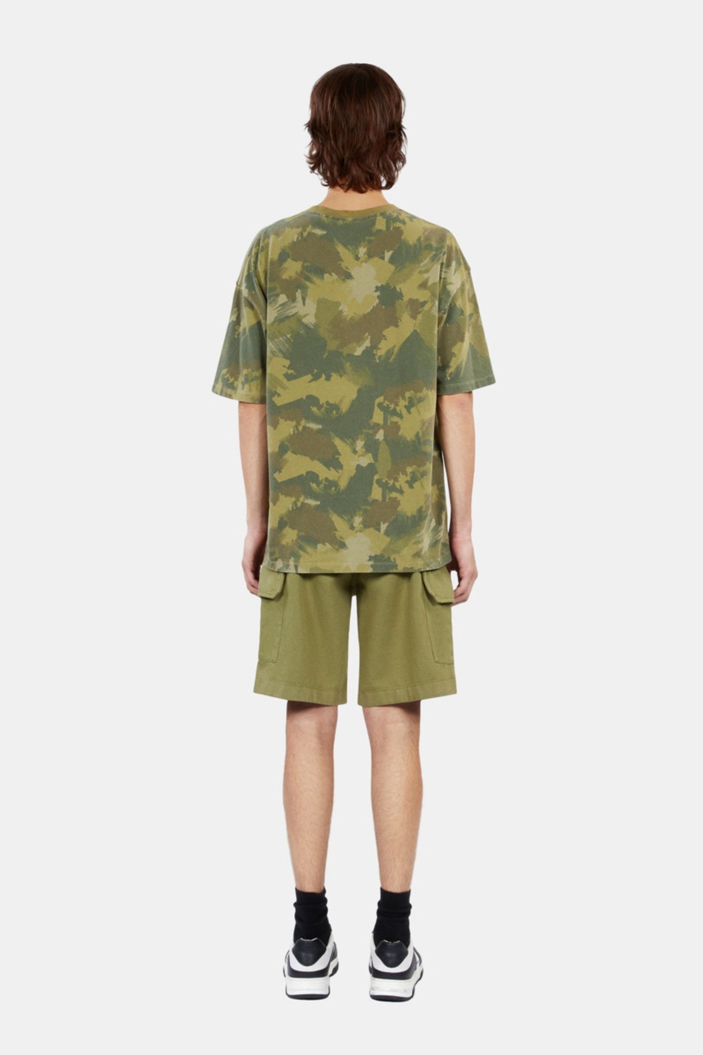 SHORT-SLEEVED T-SHIRT WITH CAMO PRINT CAMOUFLAGE 4