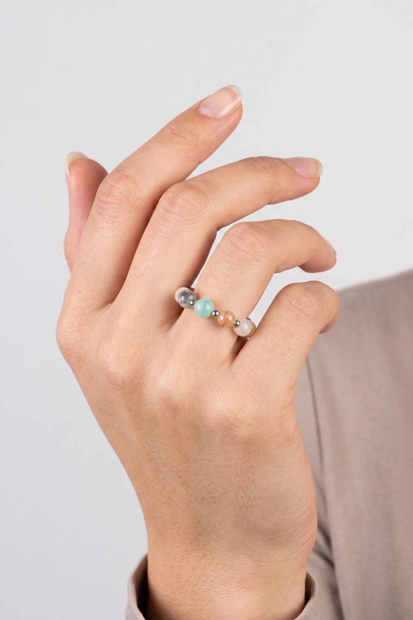 ISLAND DAWN RING SILVER / M/L 1