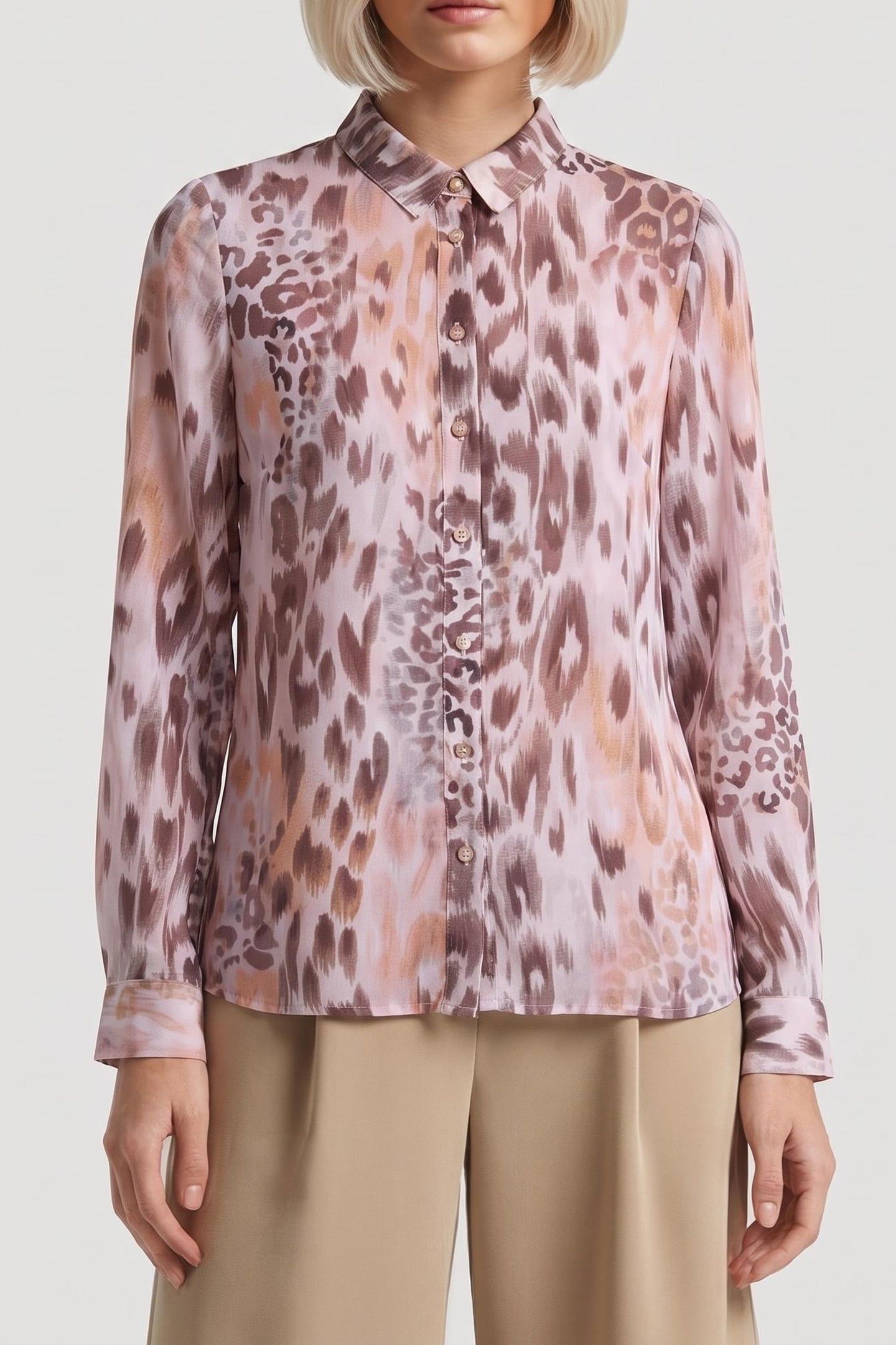 GUESS ECO LS CLOUIS SHIRT NATURAL POWDER JAGUA 1