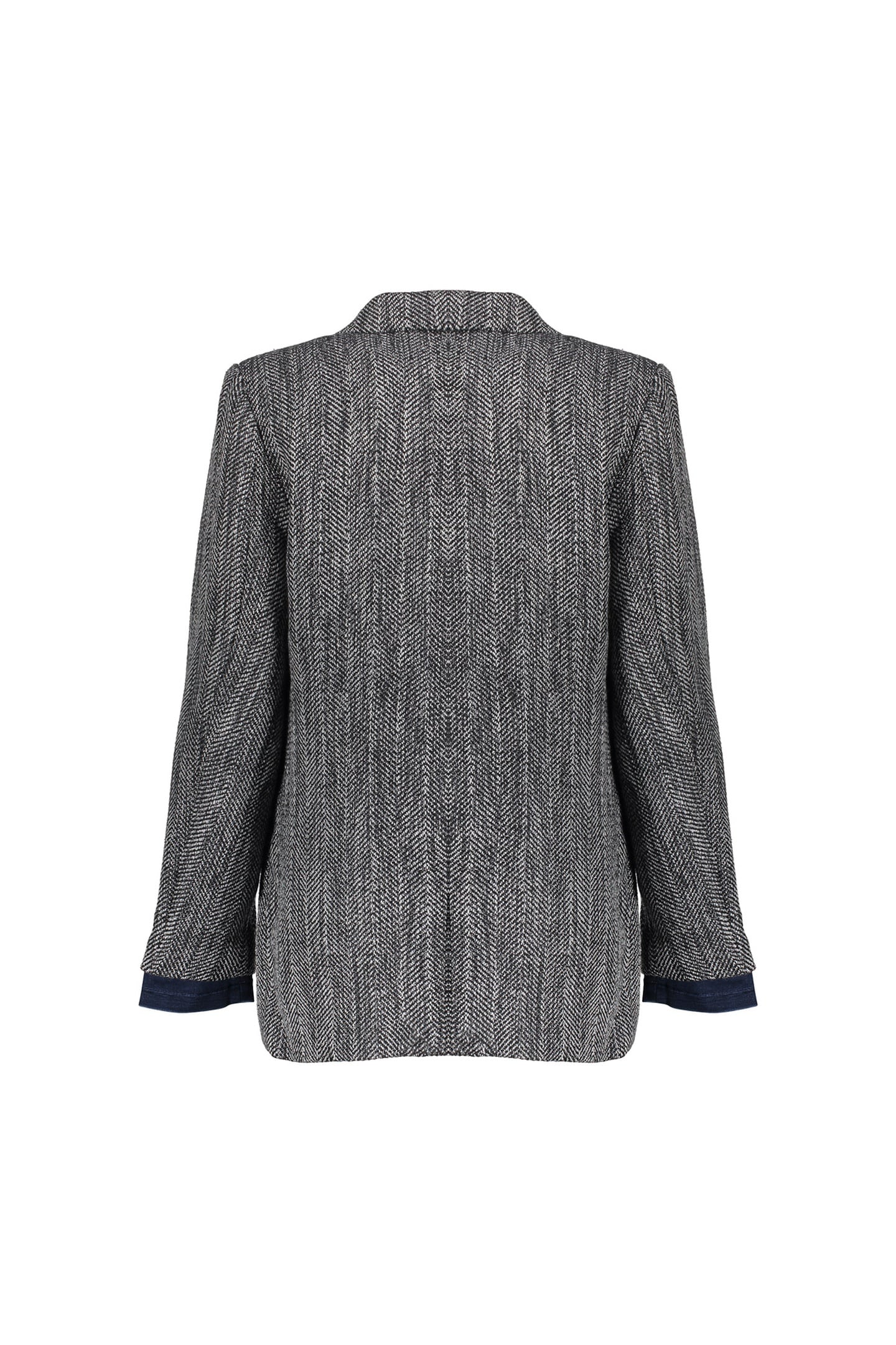 BLAZER TWEED + DENIMPOCKET ANTHRACITE + DENIMPOCKET 2