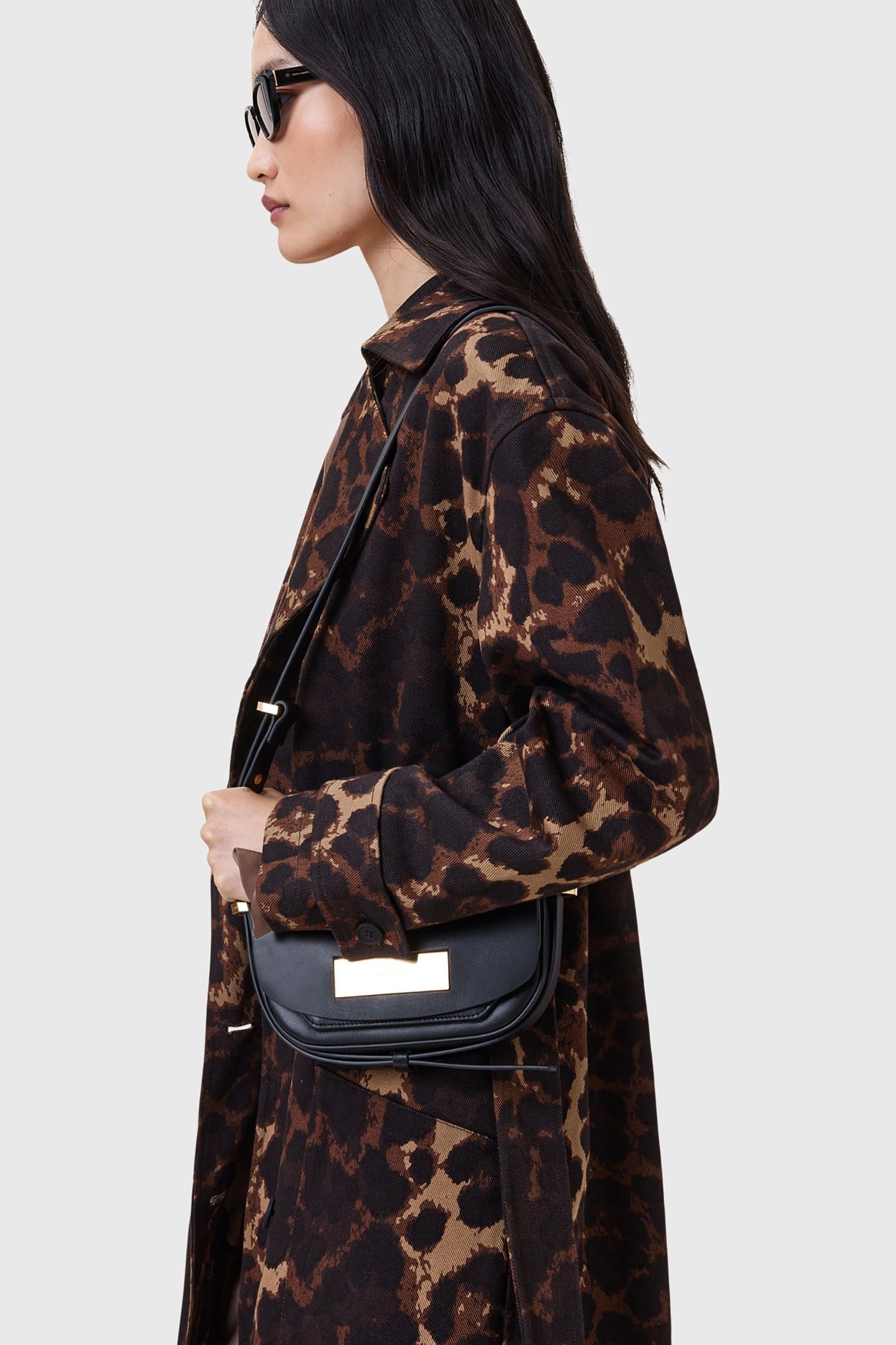 ABEL TRENCH LEOPARD BROWN 6