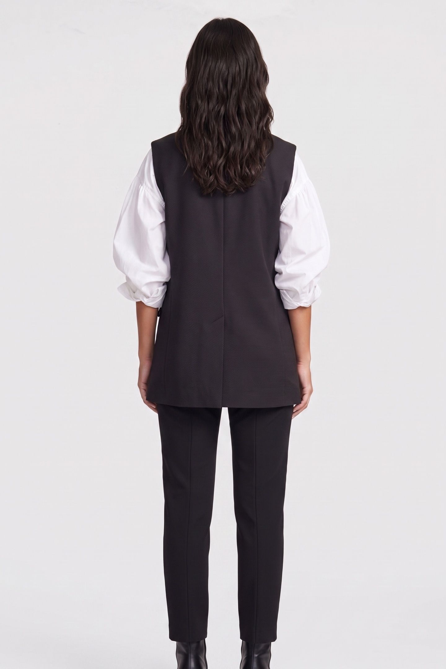 DONYA WAISTCOAT BLACK 2
