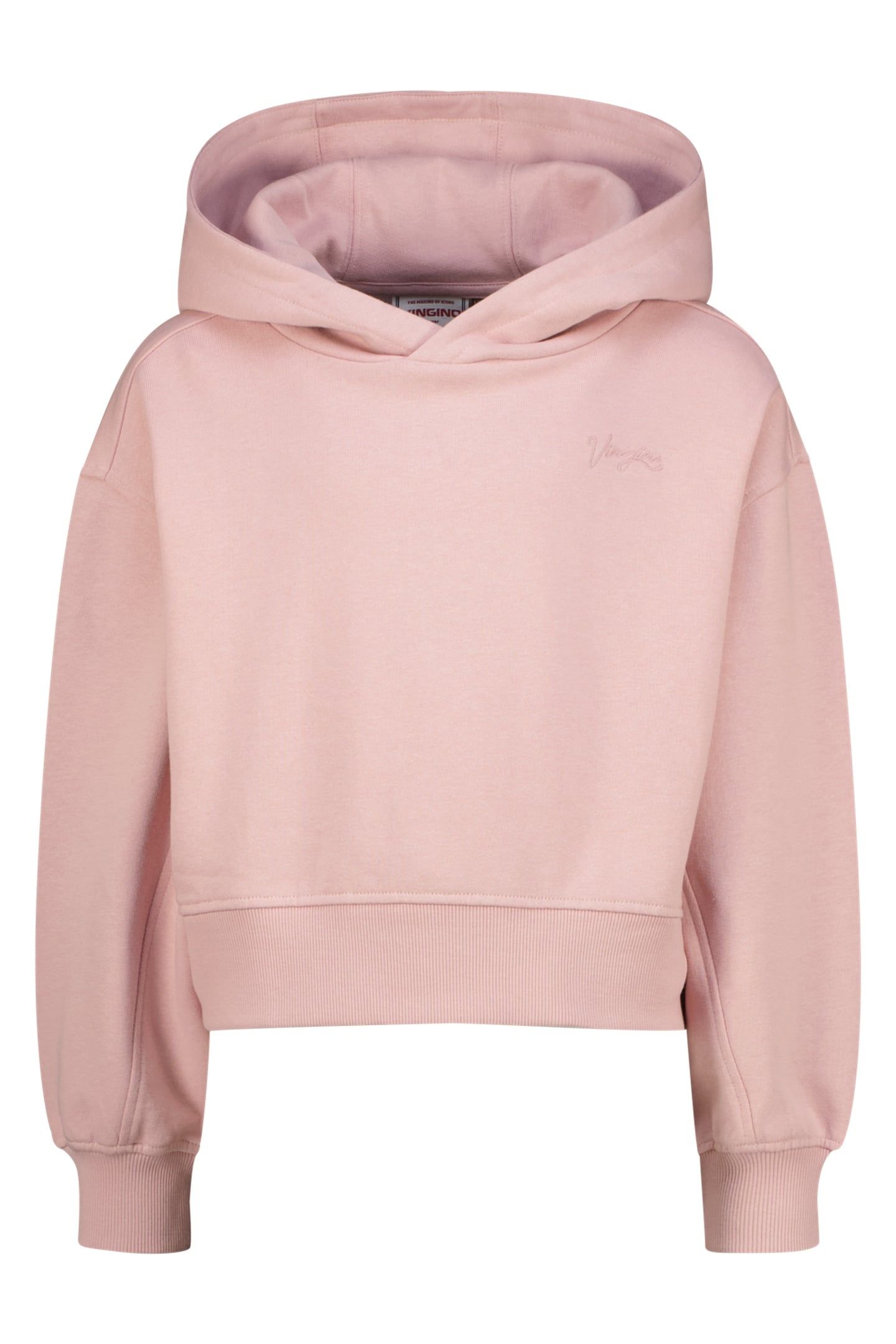 GIRLS NISANNE HOODY BLEACHED MAUVE 1