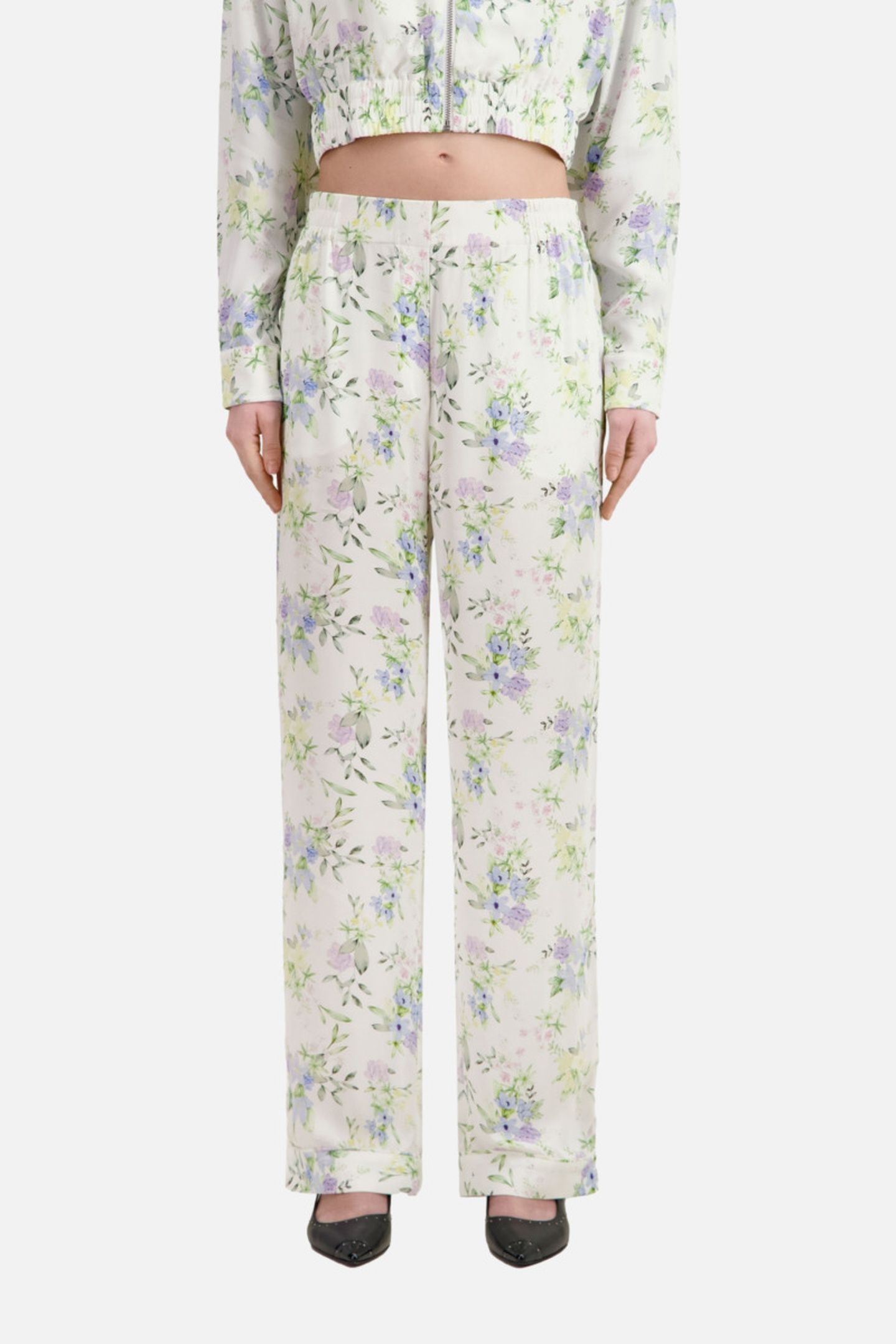 STRAIGHT-LEG TROUSERS LIGHTBLUE/WHITE 3