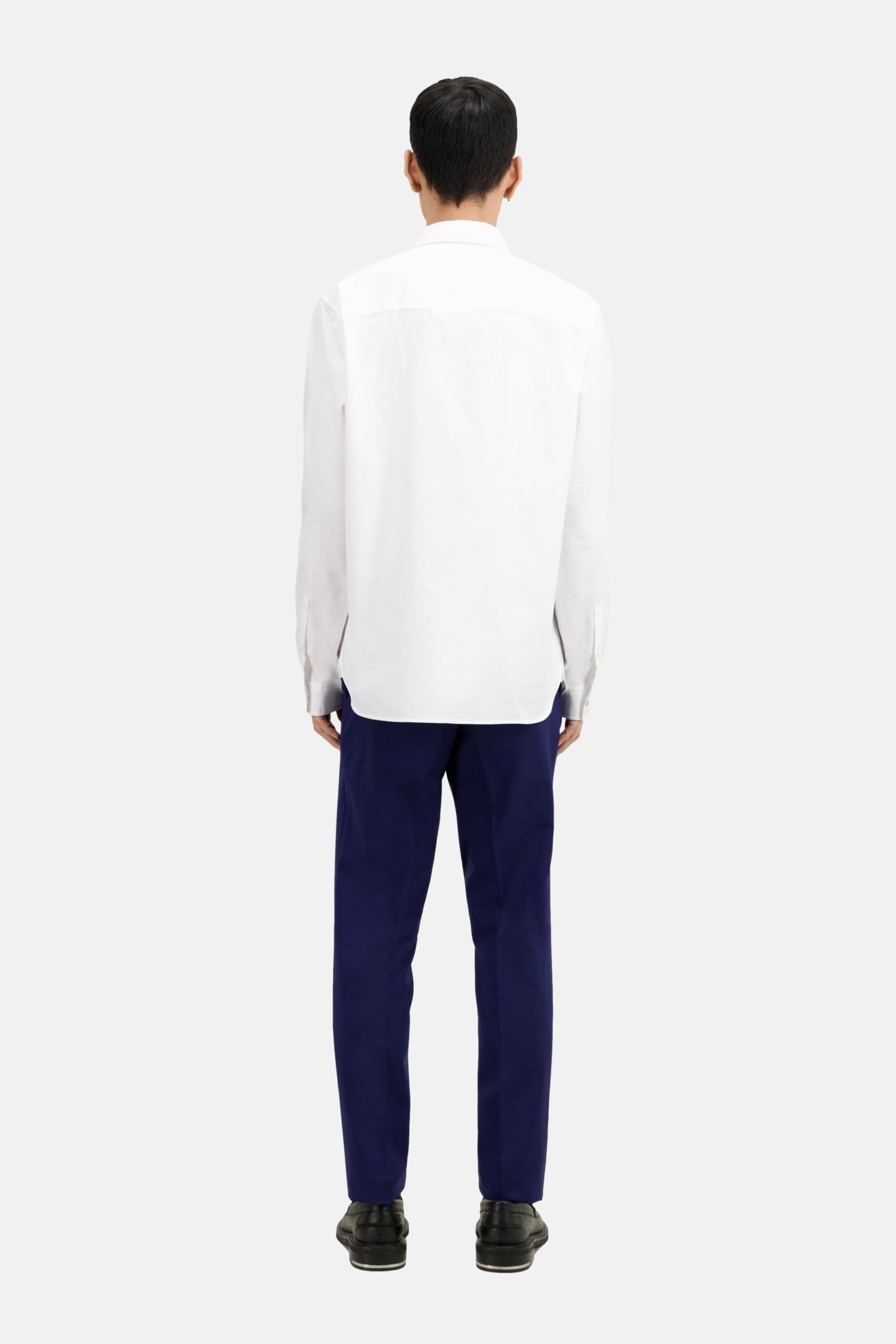 LONG-SLEEVED SHIRT WITH EMBROIDERY WHITE 3