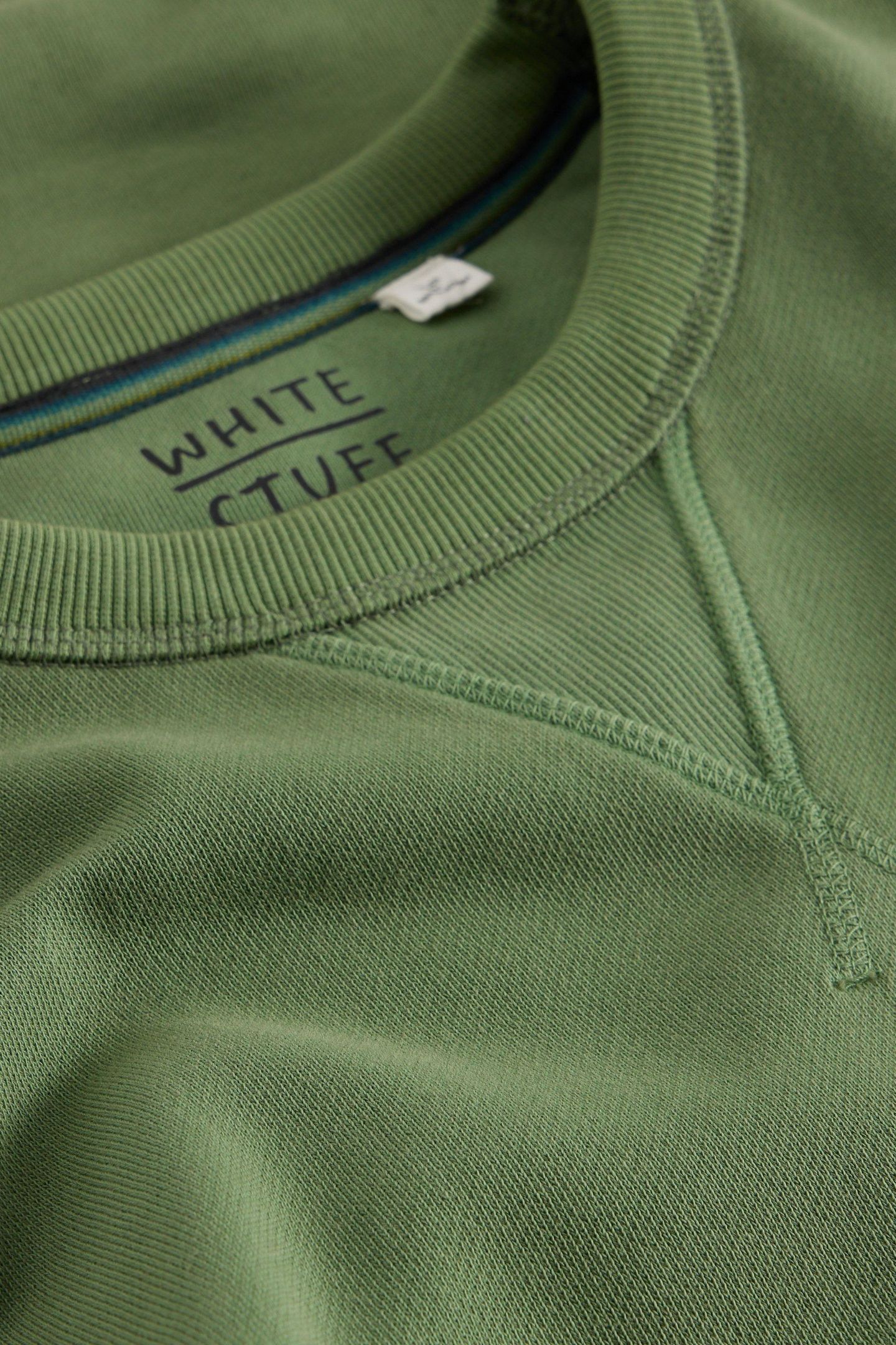 CREW NECK SWEAT MID GREEN 6