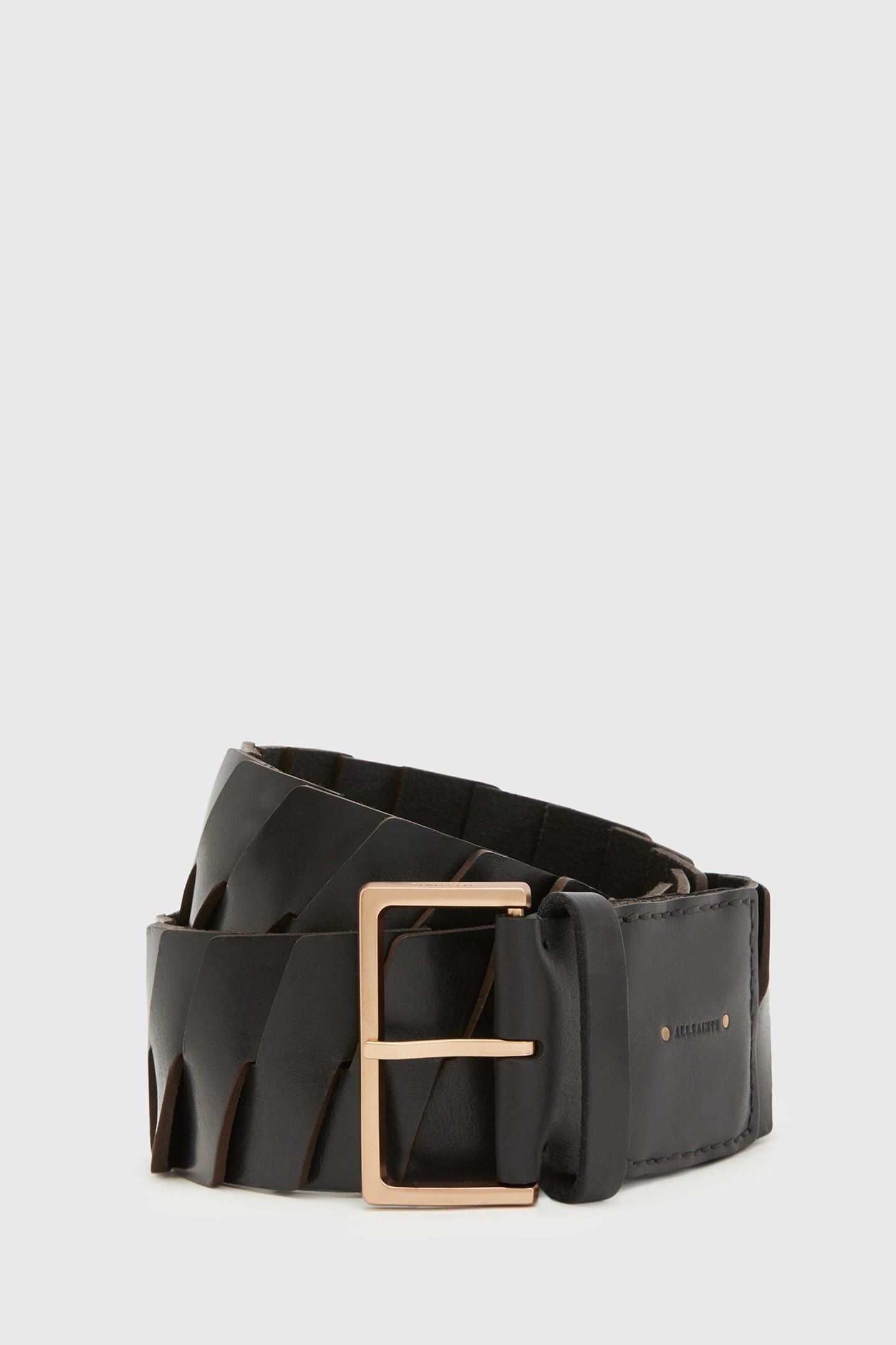 WESLIE WIDE BELT BLACK 1