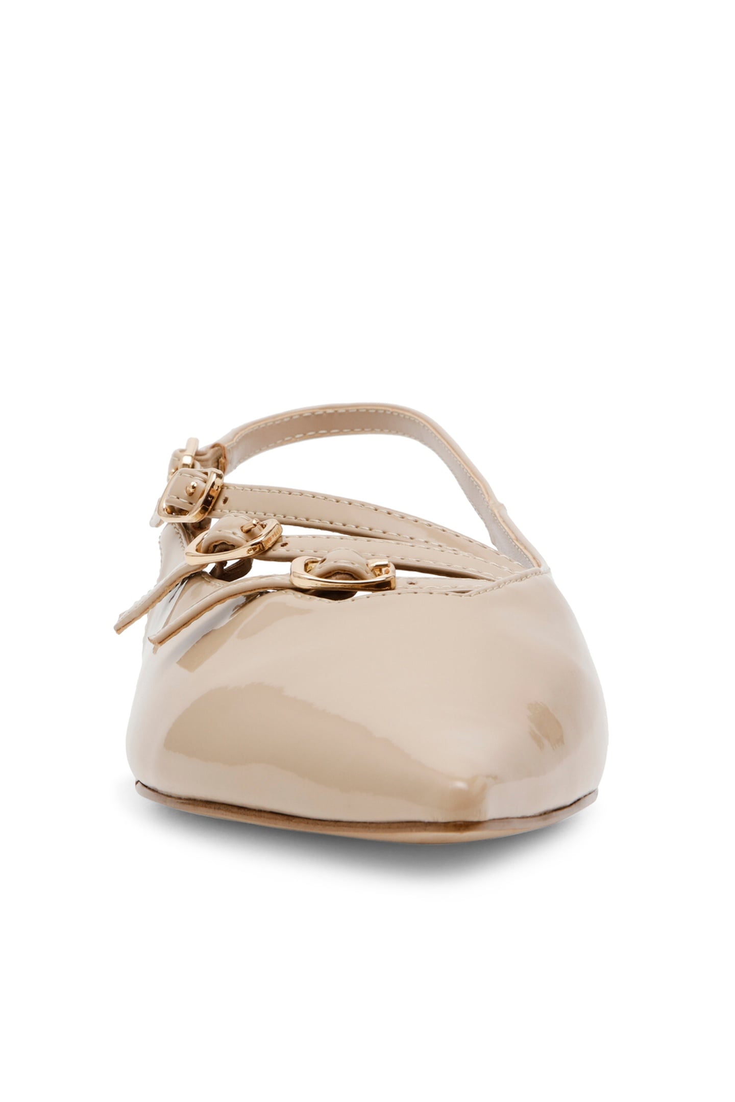 CIANNA FLAT SHOES TAUPE PATENT 5