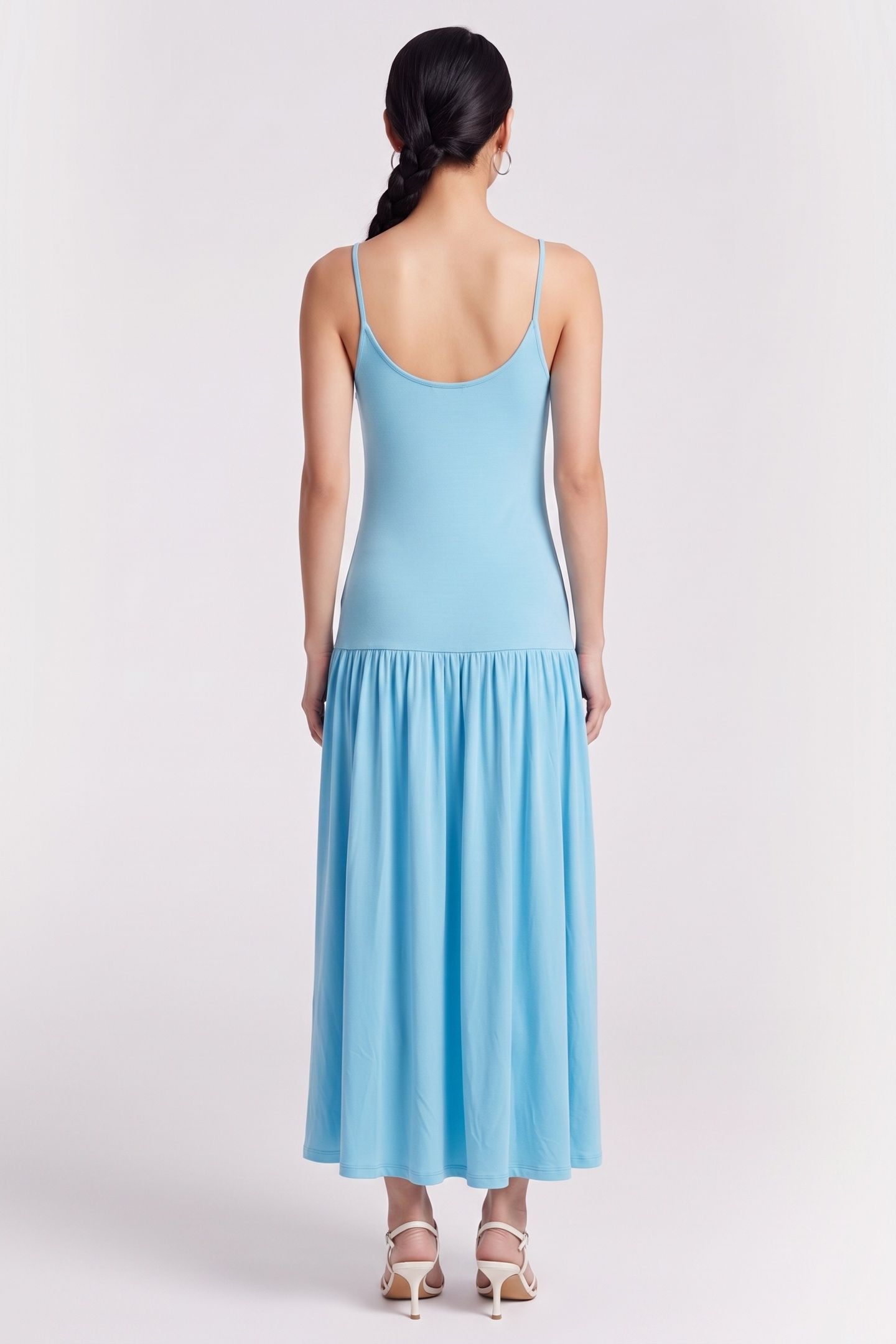 MONACO DRESS TURQUOISE 2