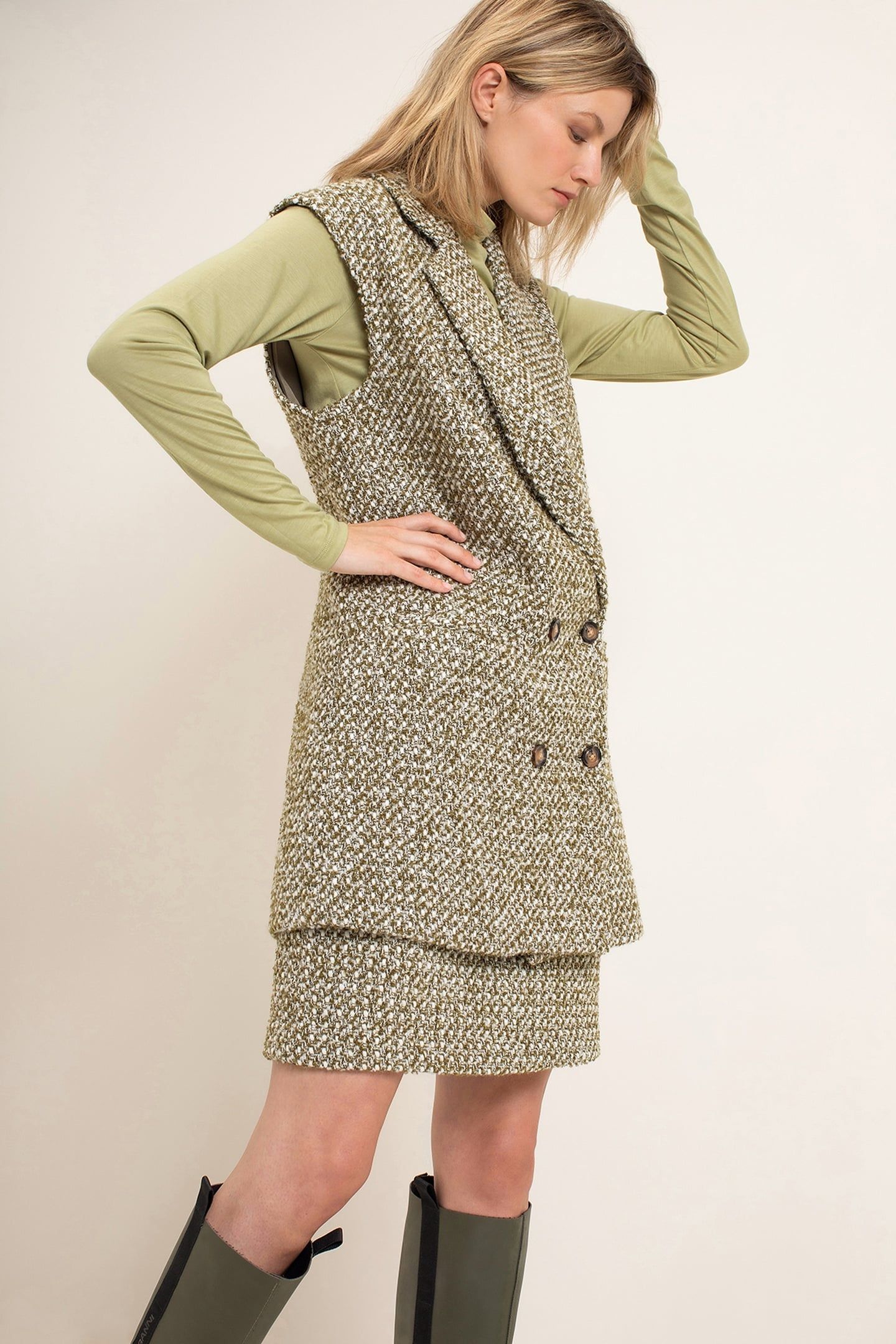KATRIN GILET FORREST MELANGE 4