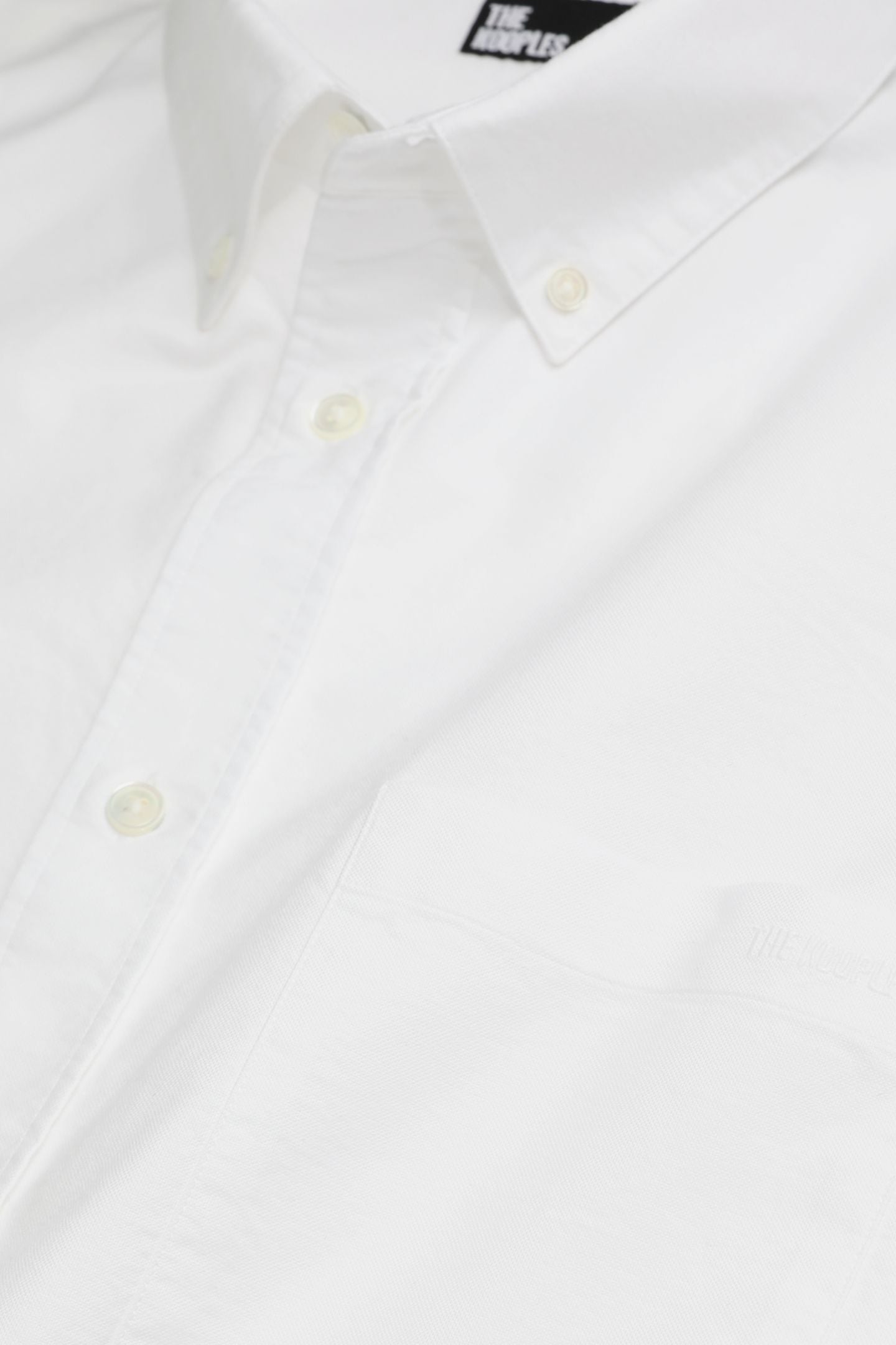 LONG-SLEEVED SHIRT WITH CLASSIC COLLAR WHITE 7