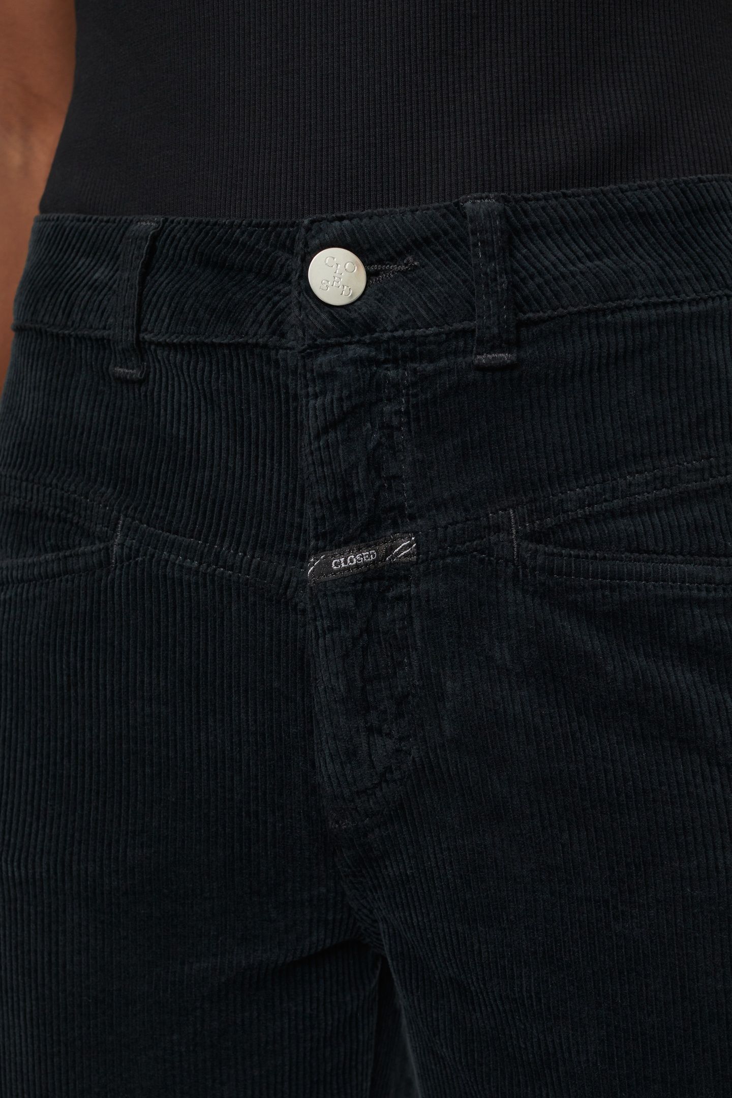 PEDAL PUSHER PANTS BLACK 7