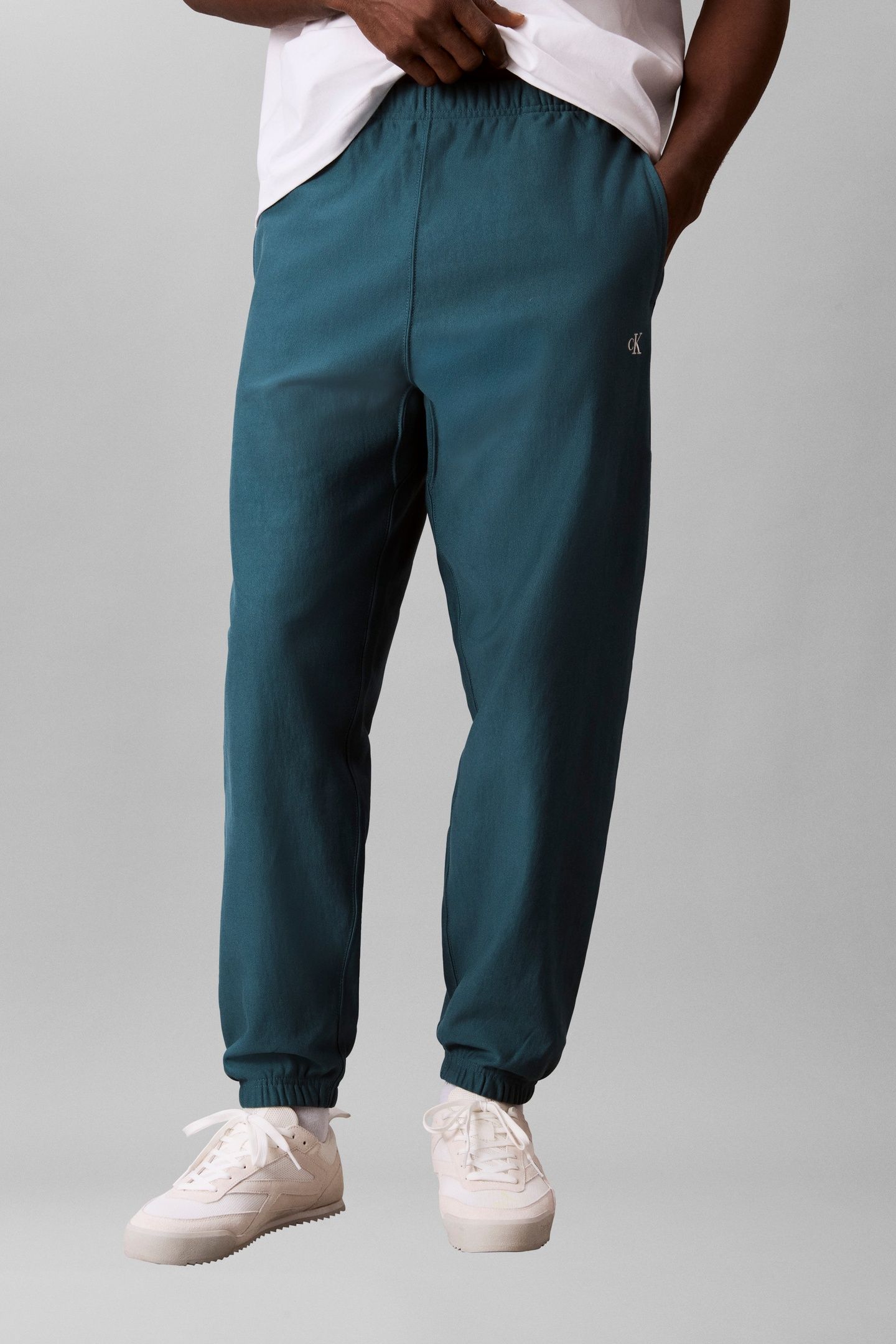 PREMIUM TERRY MONOGRAM PANT TAHOE GREEN 3