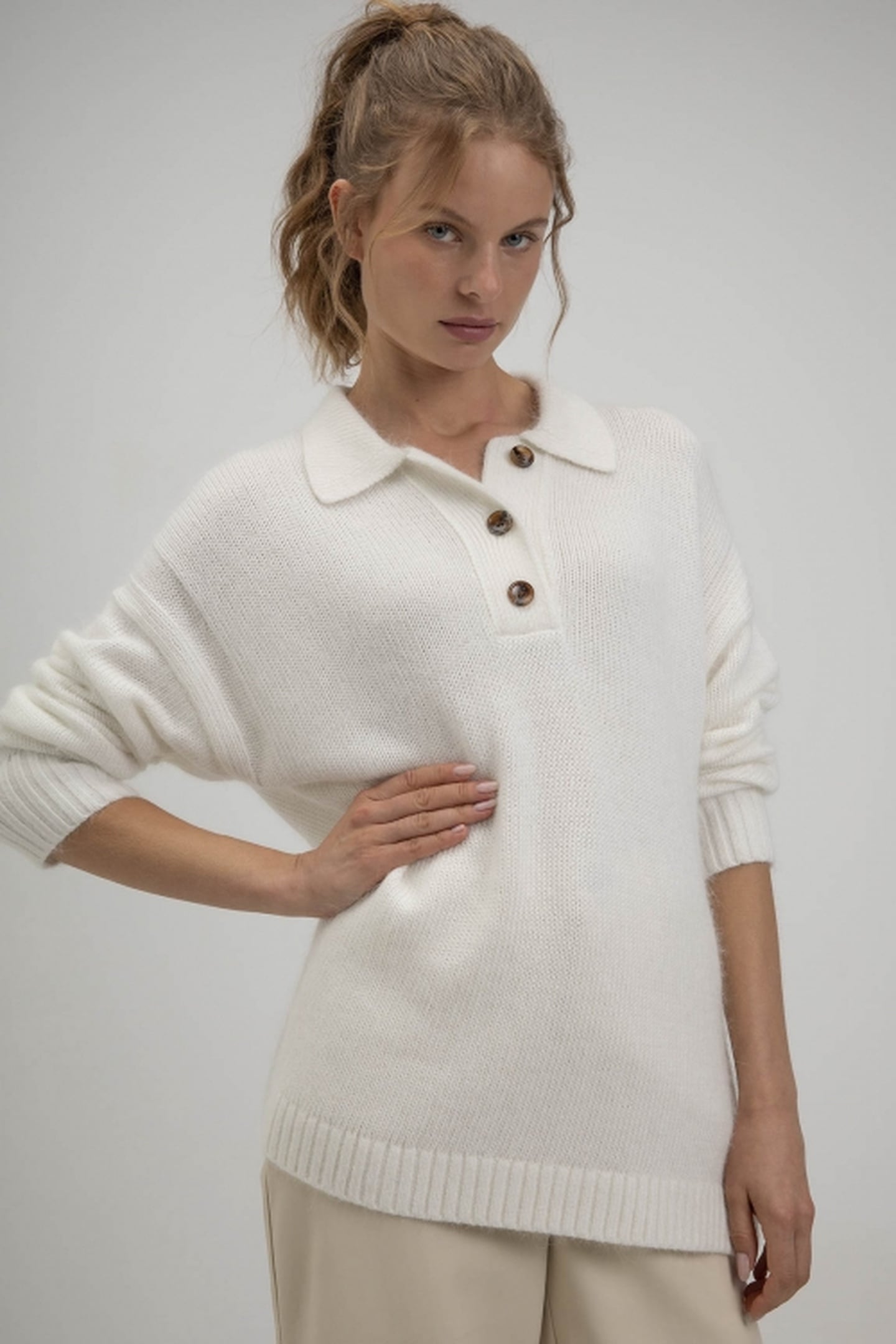 SASCHA SWEATER OFF WHITE 1