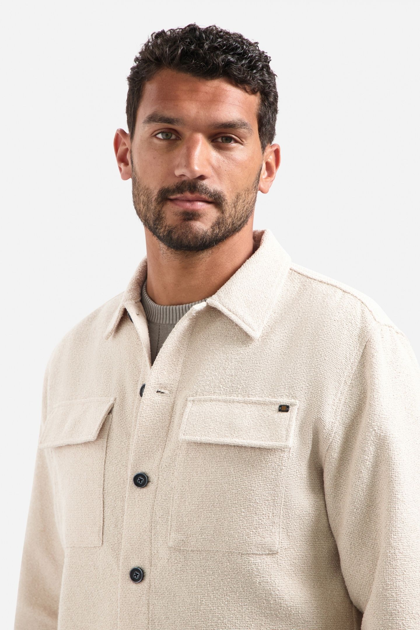 OVERSHIRT FULL BUTTON STRETCH KIT 7