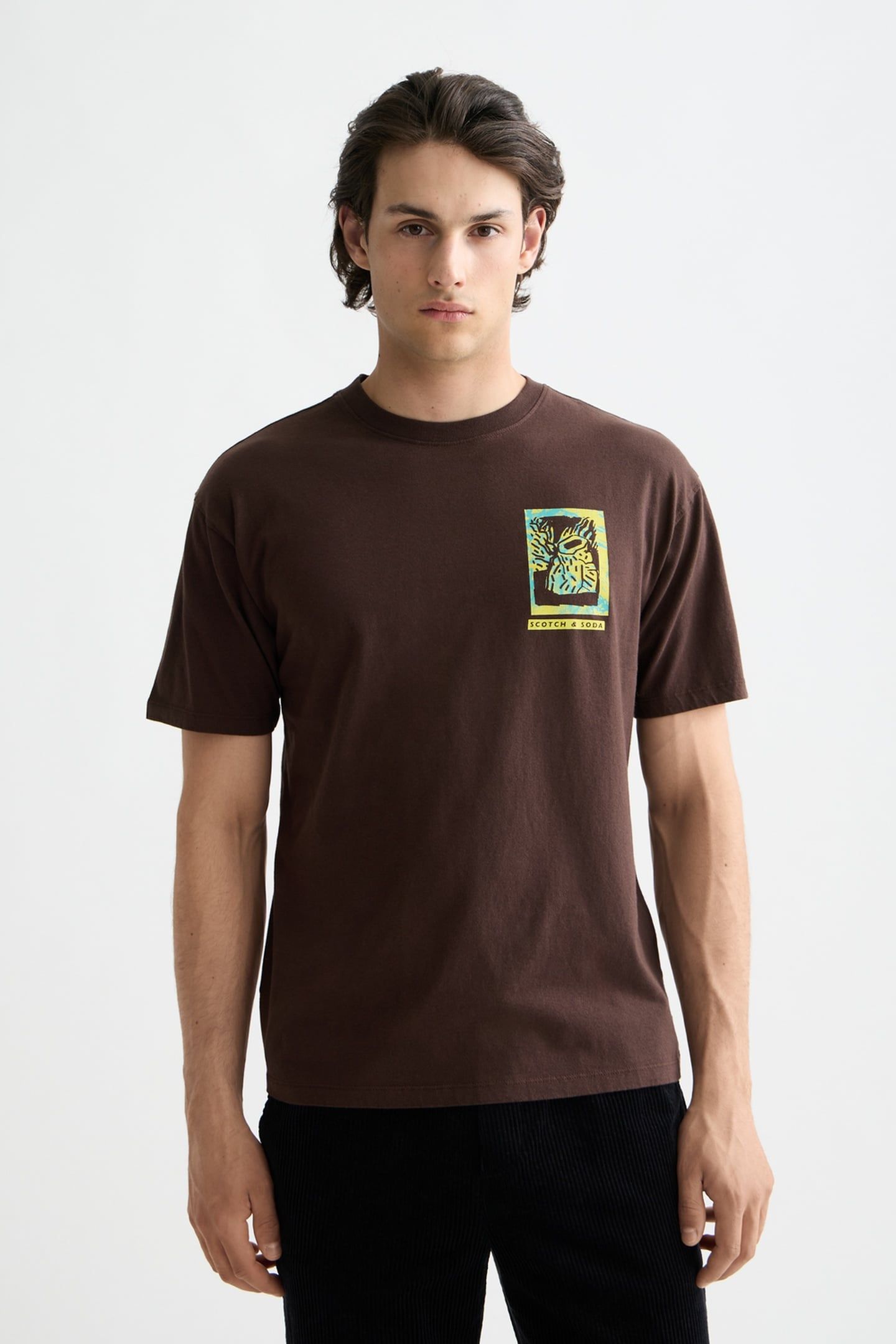RELAXED FIT FRONT + BACK AW T-SHIRT DEMITASSE 1