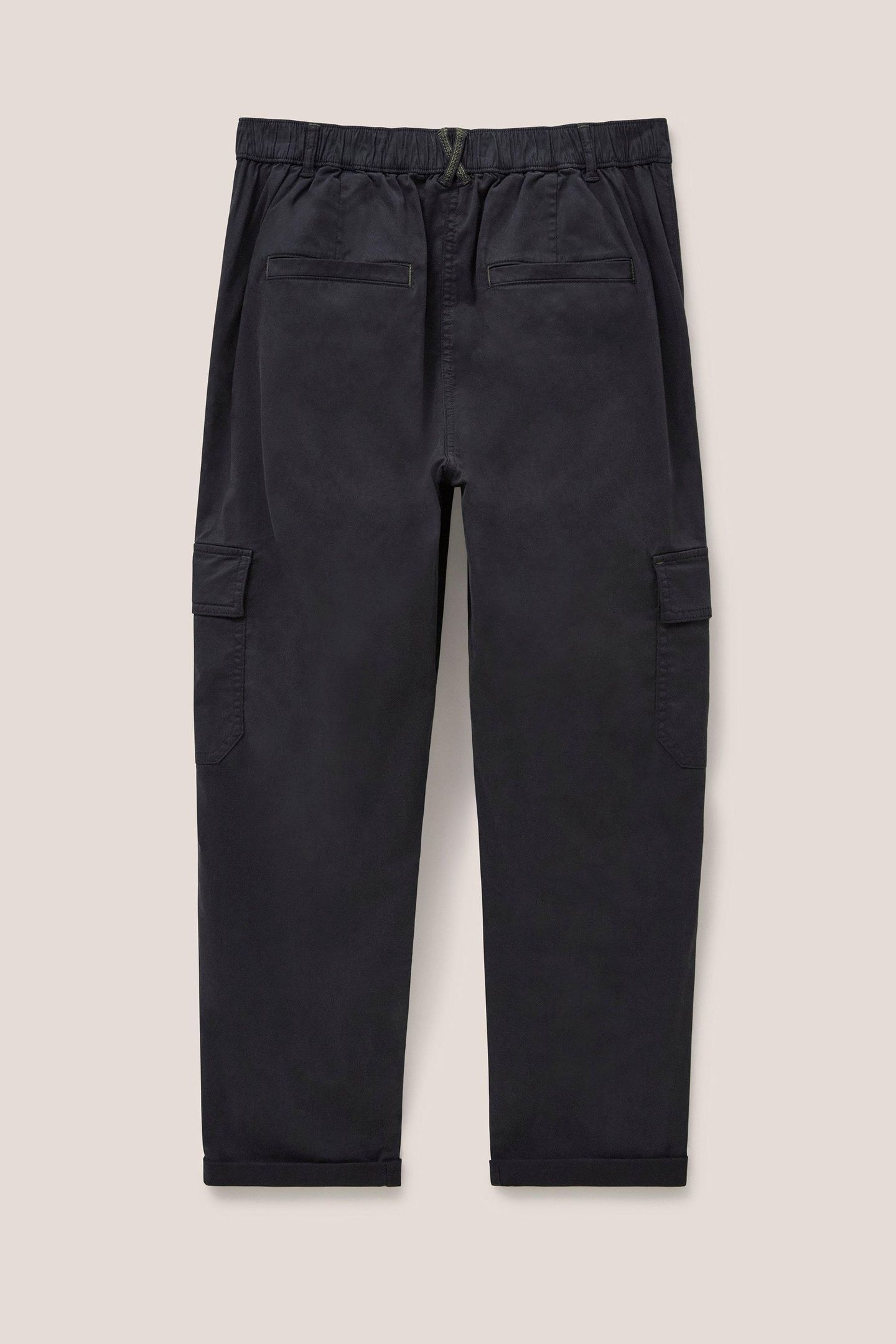 EVERLEIGH CARGO TROUSER WASHED BLACK 5
