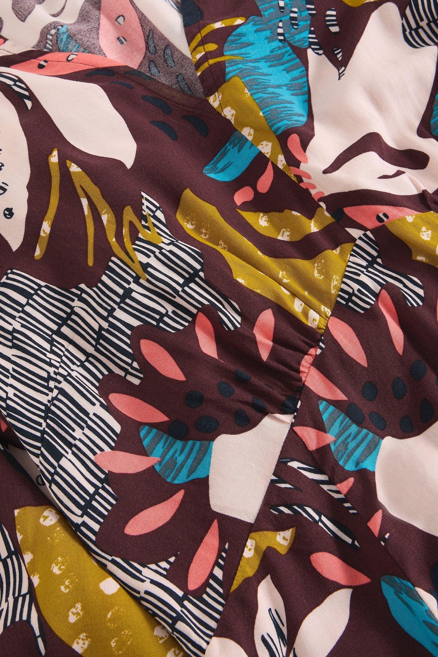 FLORA DRESS PLUM MULTI 7