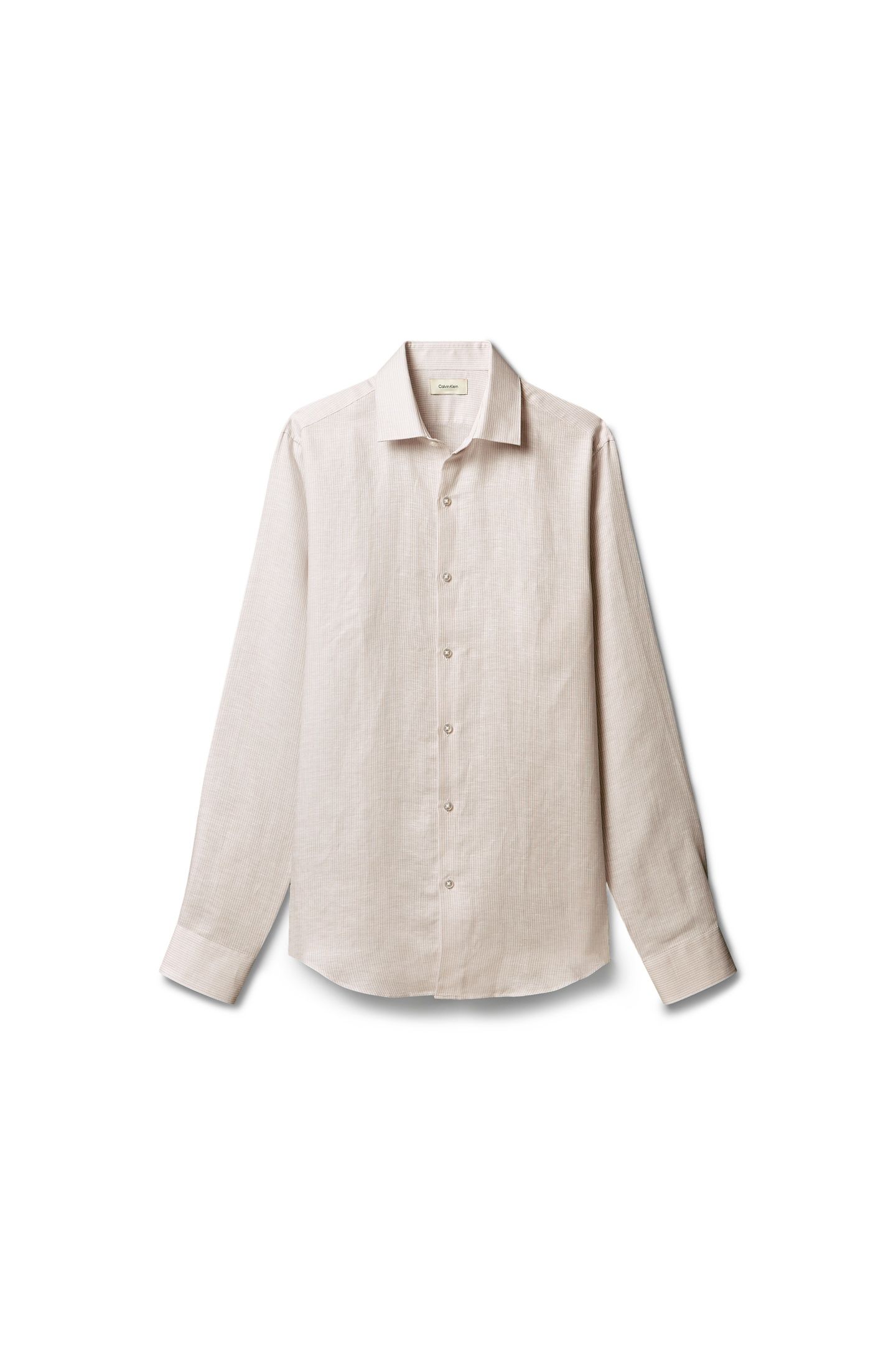 SLIM ESSENTIAL POPLIN SHIRT CINDER BROWN 6