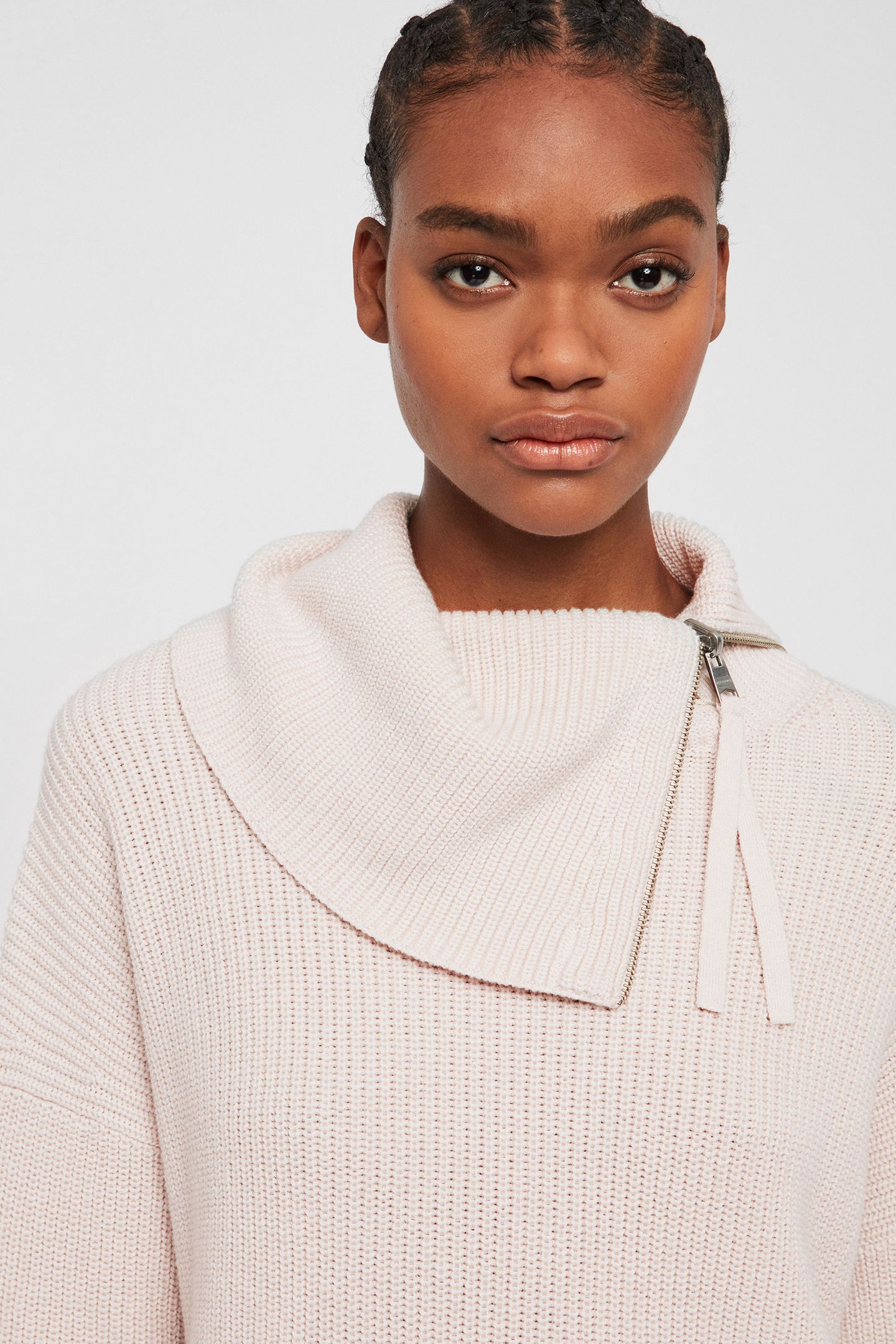 KADINE ROLL NECK HUSH PINK 5