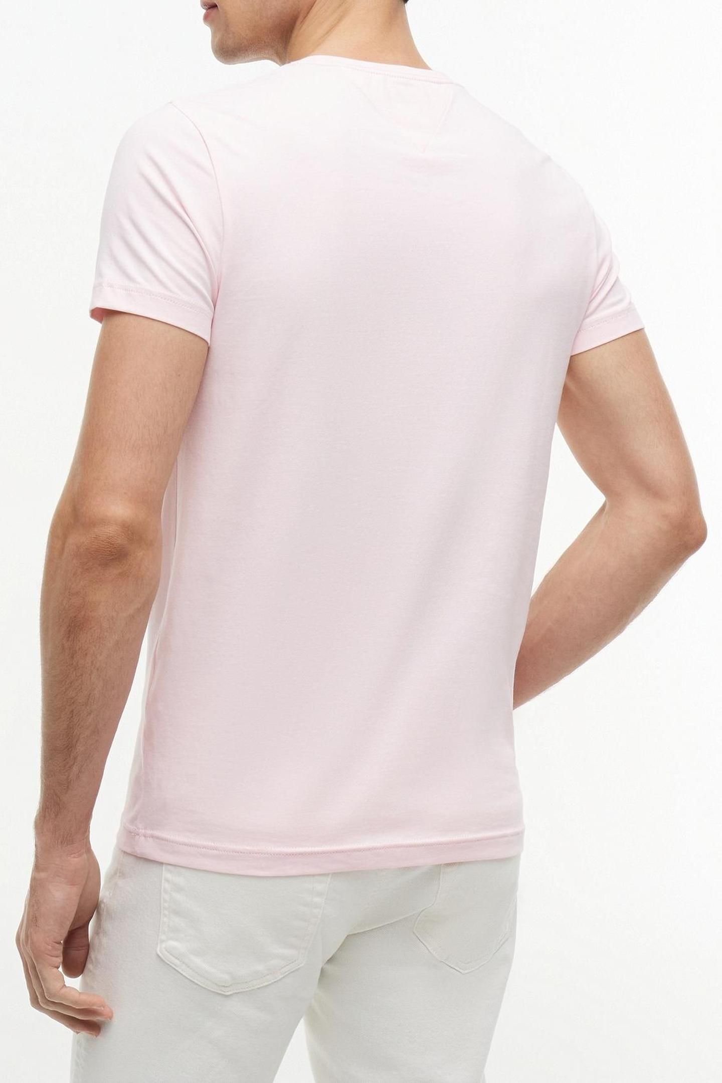 STRETCH SLIM FIT TEE PINK LILY 2