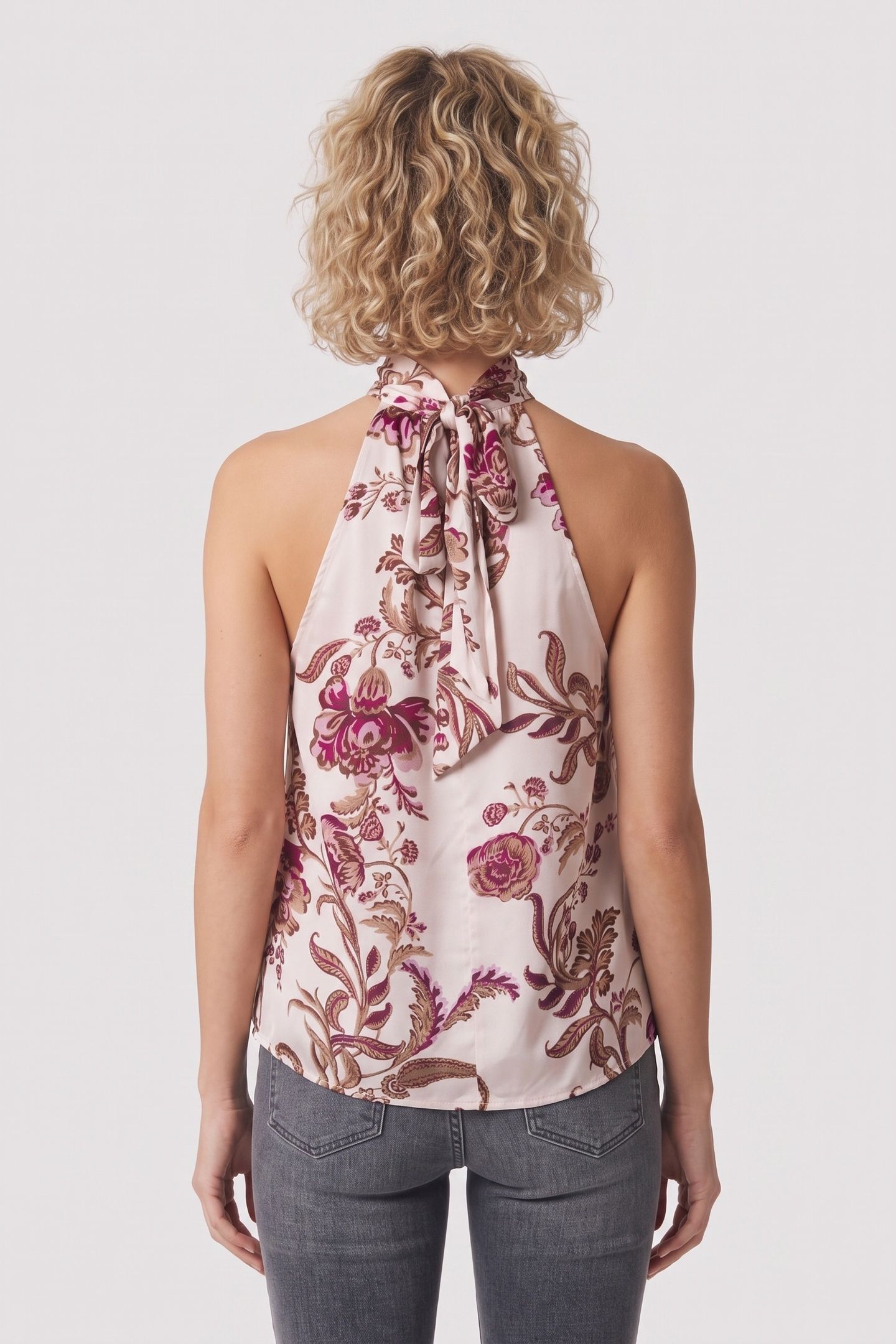 ELISA HALTER NECK PR FLORAL PAYSLEY ICE C 2