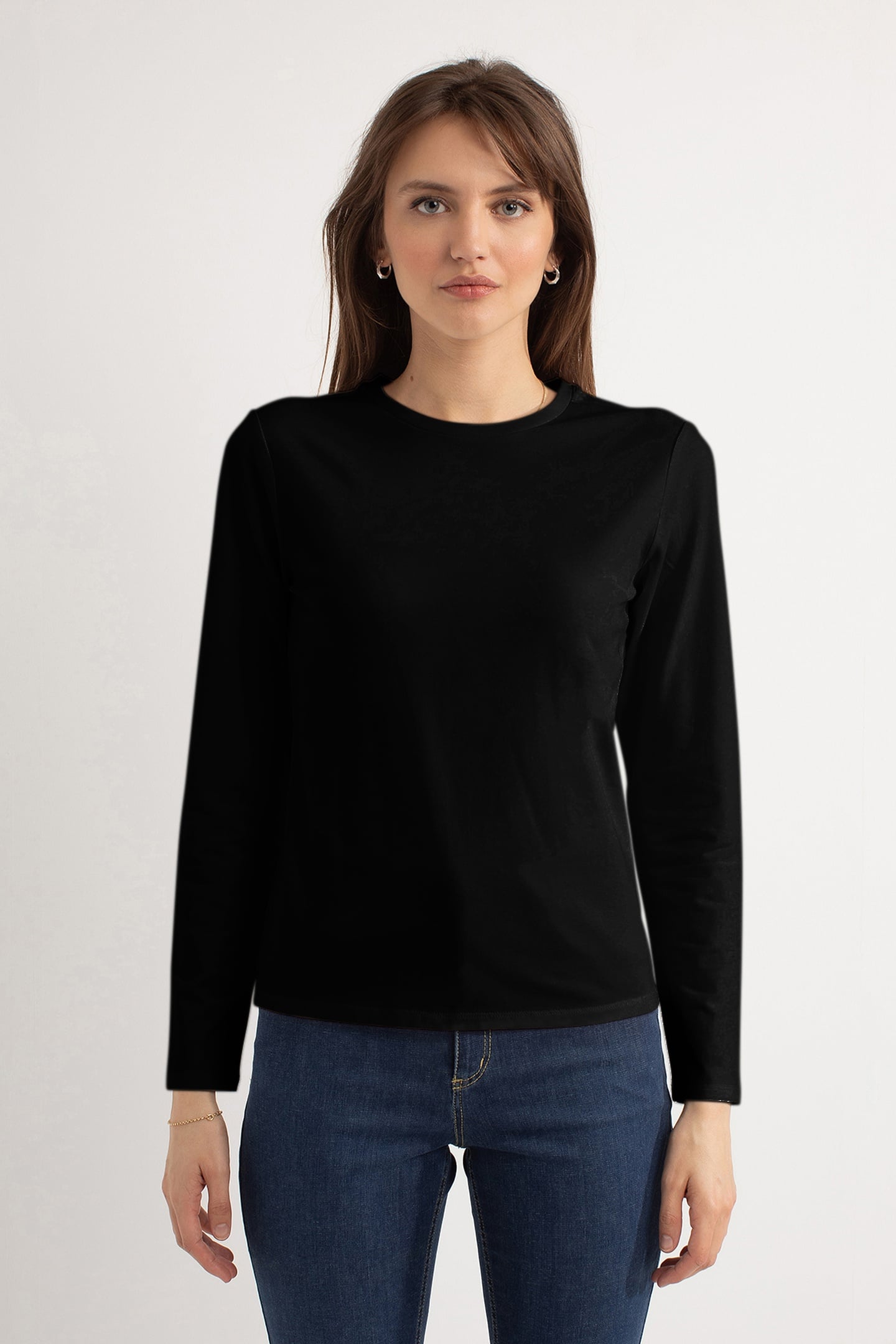 HAILEY LS T-SHIRT BLACK 1