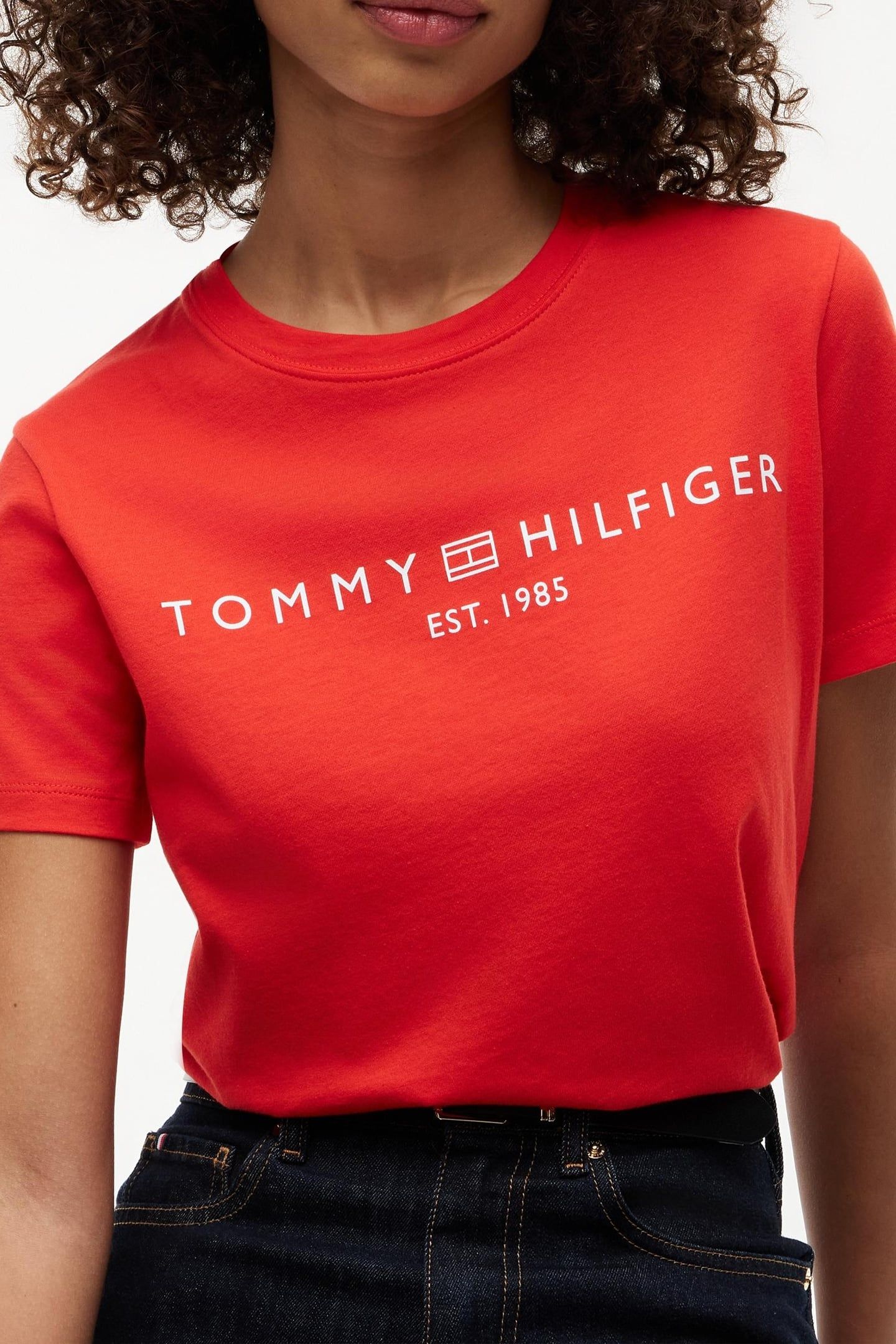 REGULAR CORP LOGO C-NECK FIRE RED 5