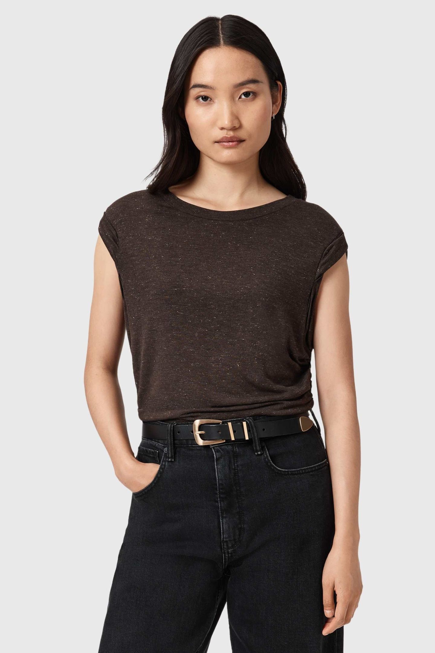 WEST SHIMMER TANK TORTE BROWN 4