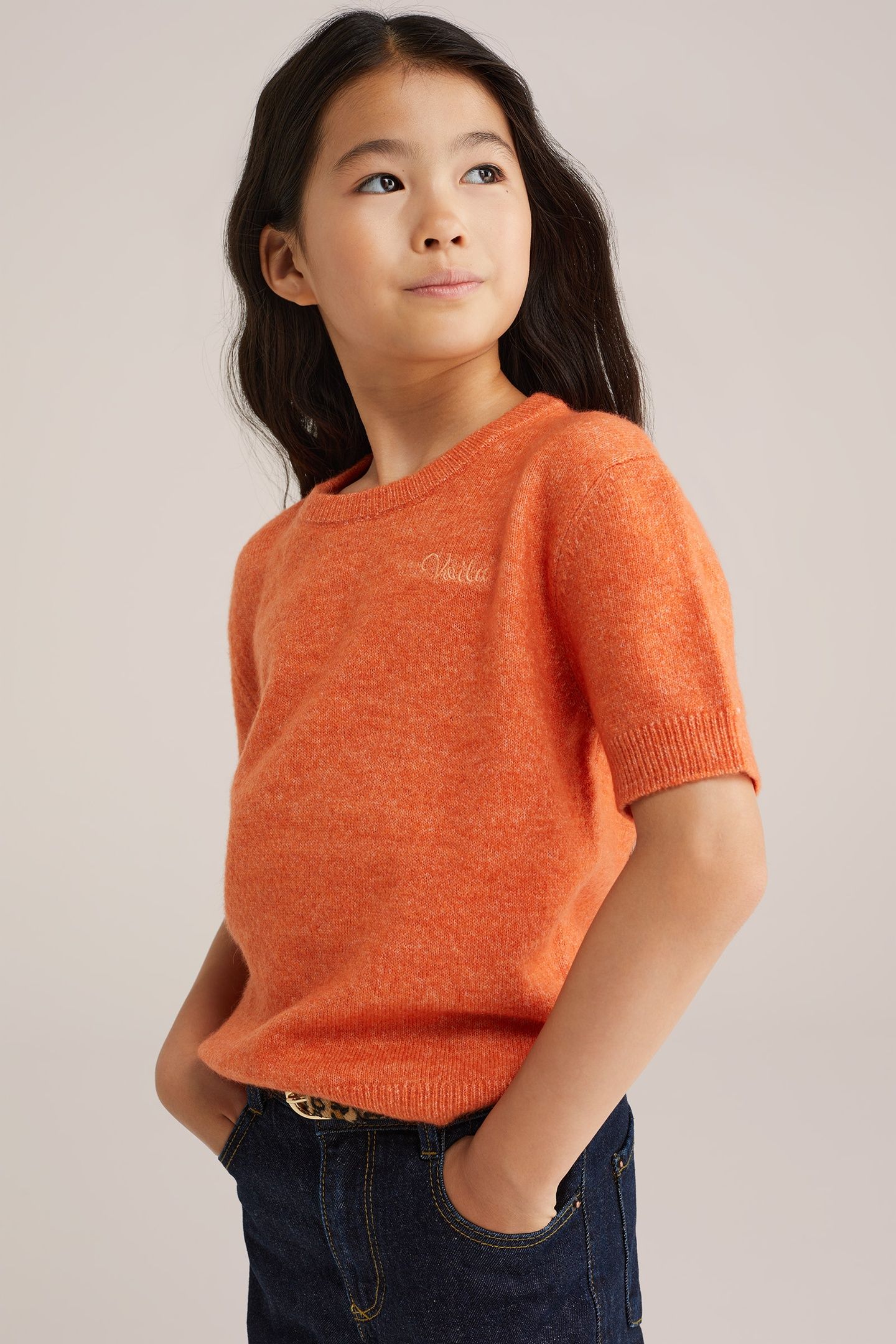 KNITTED PULLOVER ORANGE 3