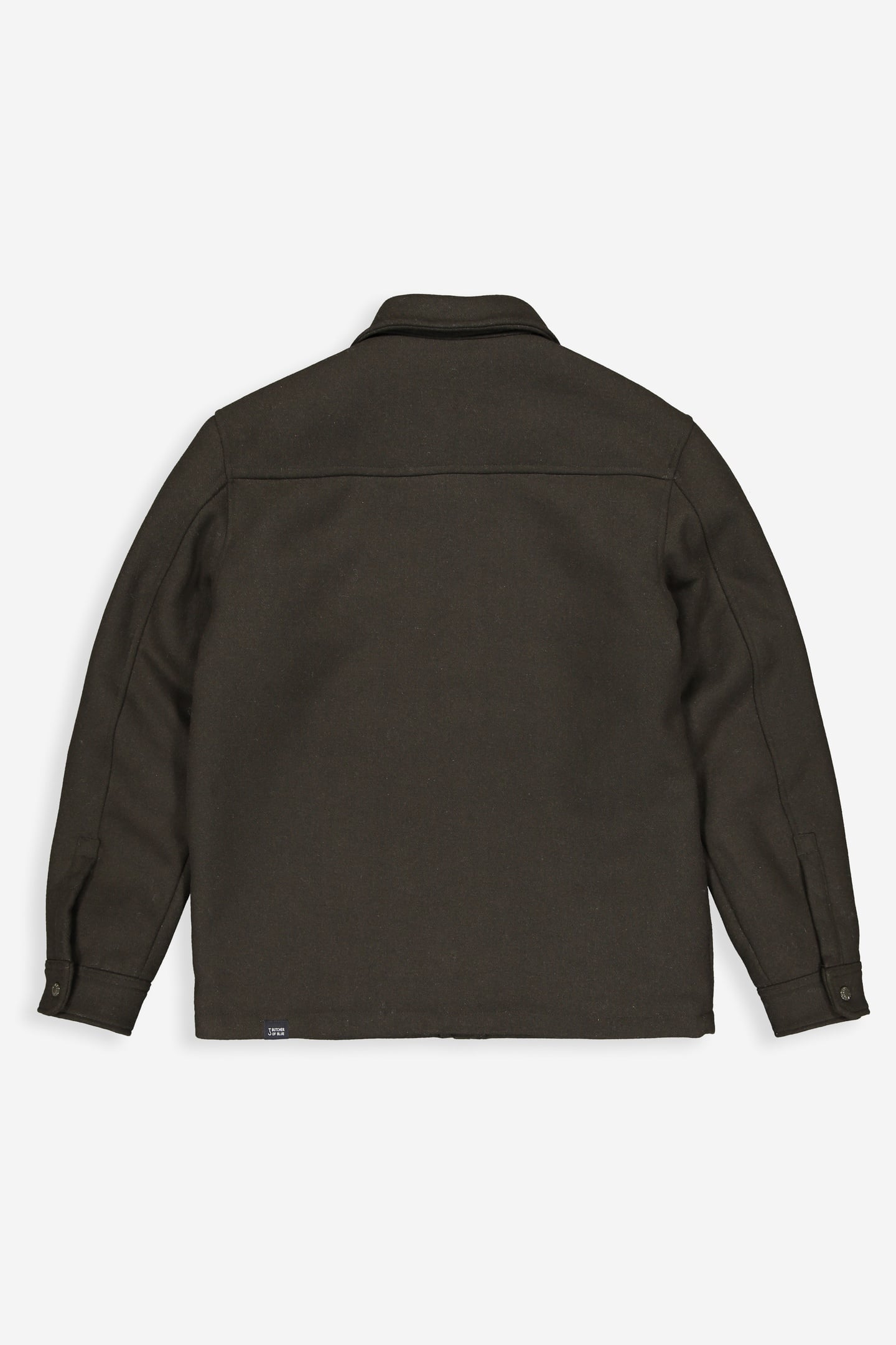 NORBU PADDED WOOL JACKET MOCHA BROWN 4