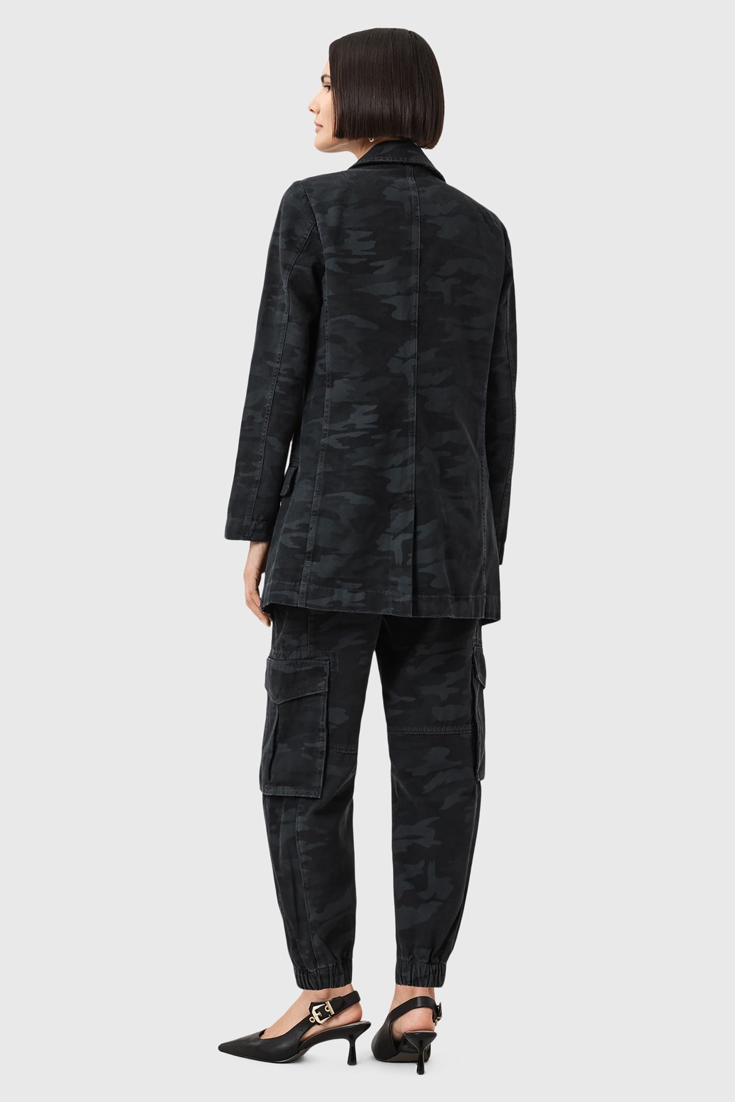 FREDA DENIM TROUSER CAMO INK BLUE 3