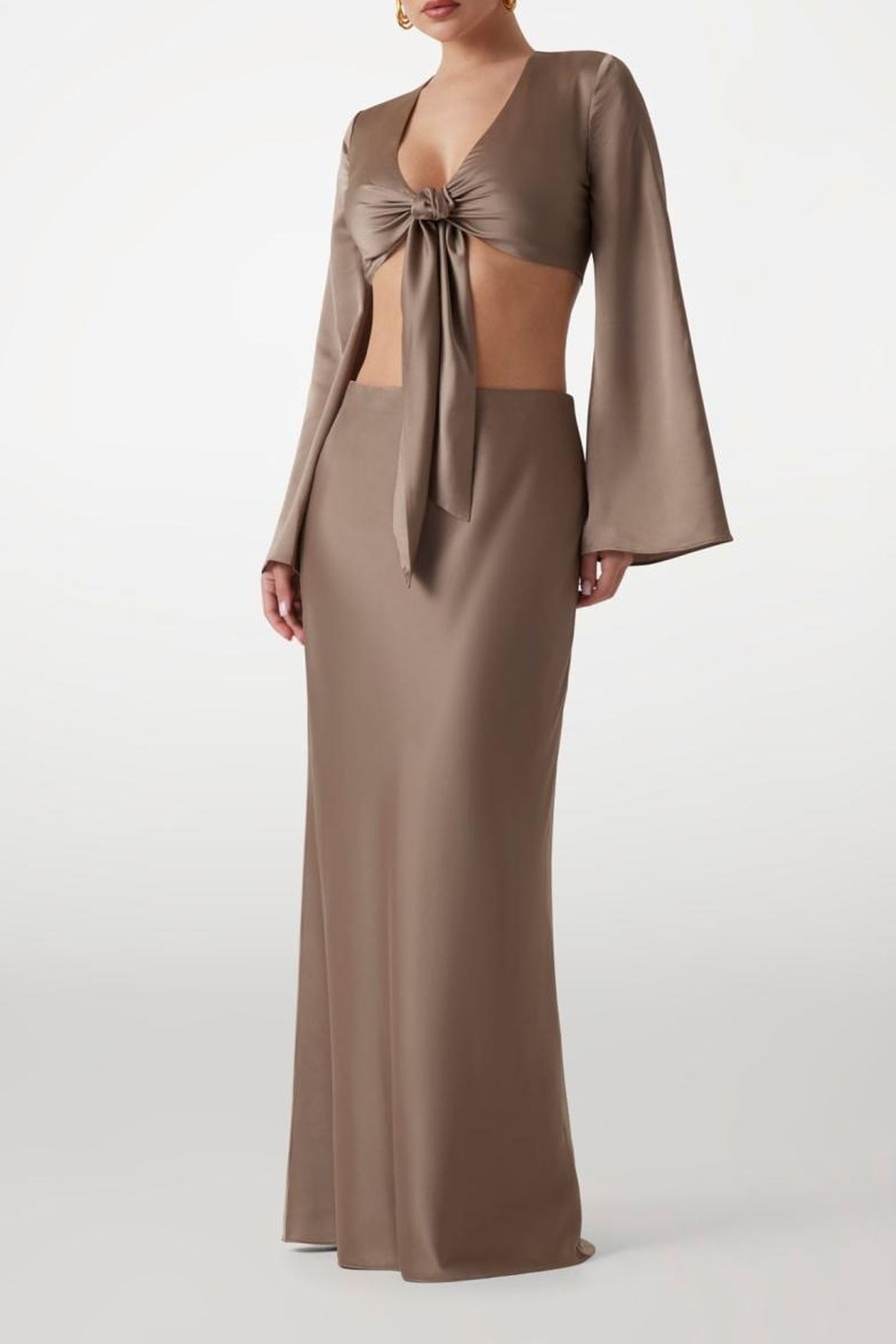 MONICA LS TOP BUFF TAUPE 2