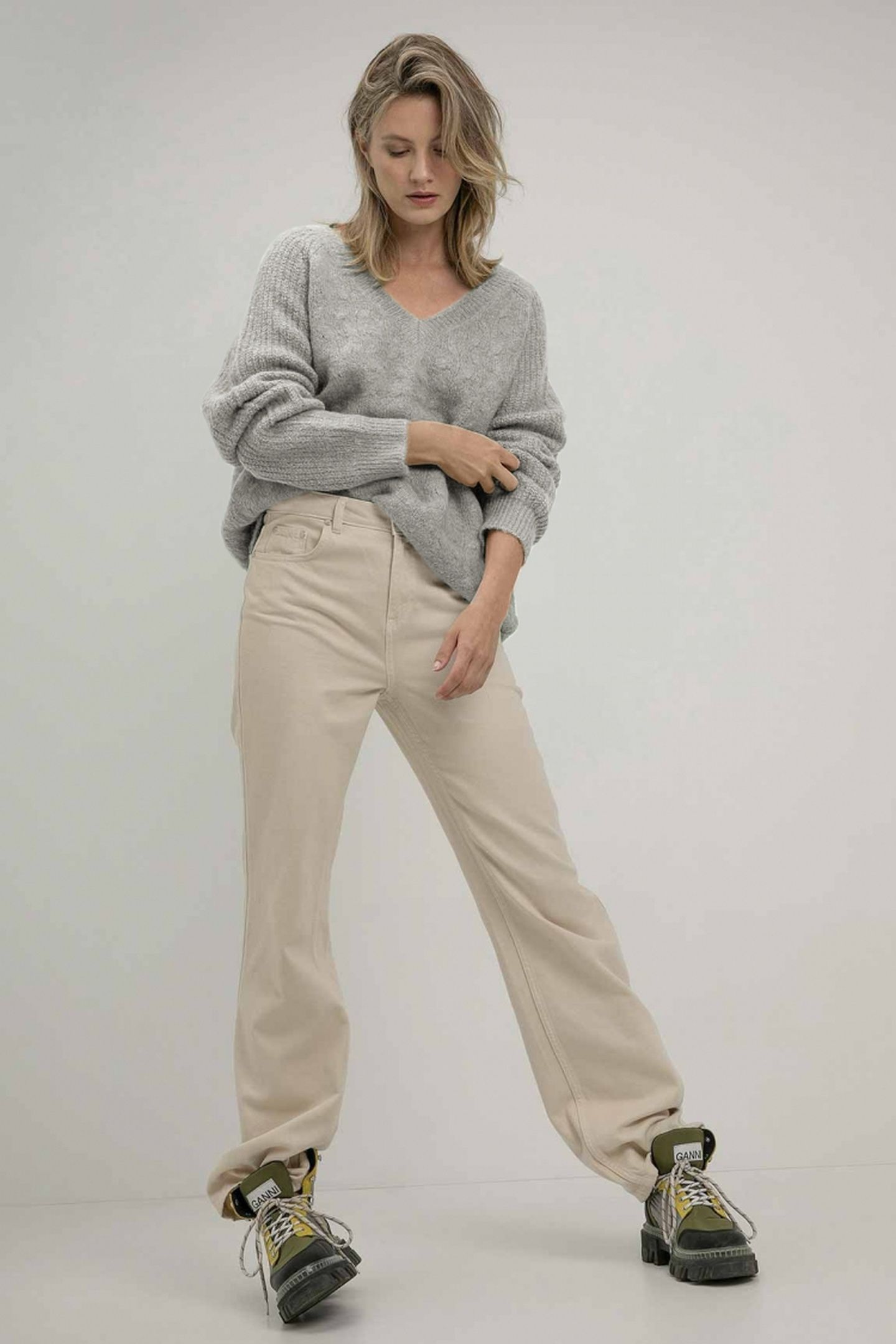 SABINE SWEATER LIGHT GREY 2