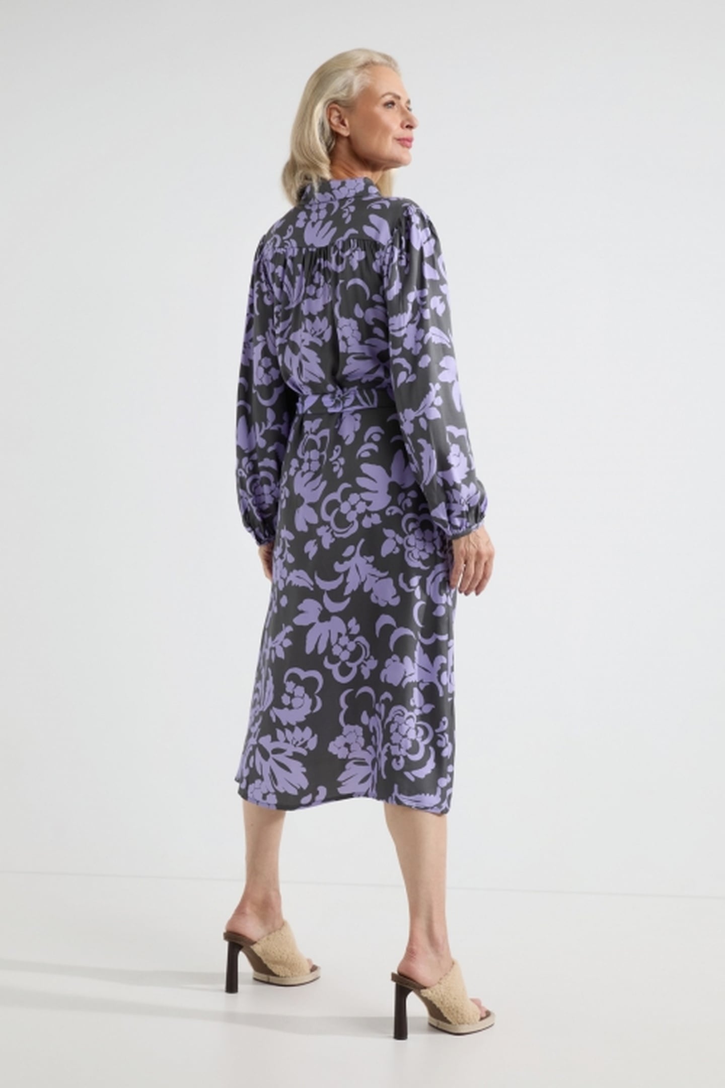 AMIRA DRESS LILAC PRINT 3