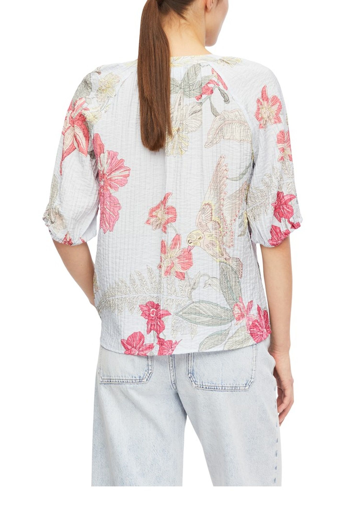 COMMA BLOUSES BLUE 2