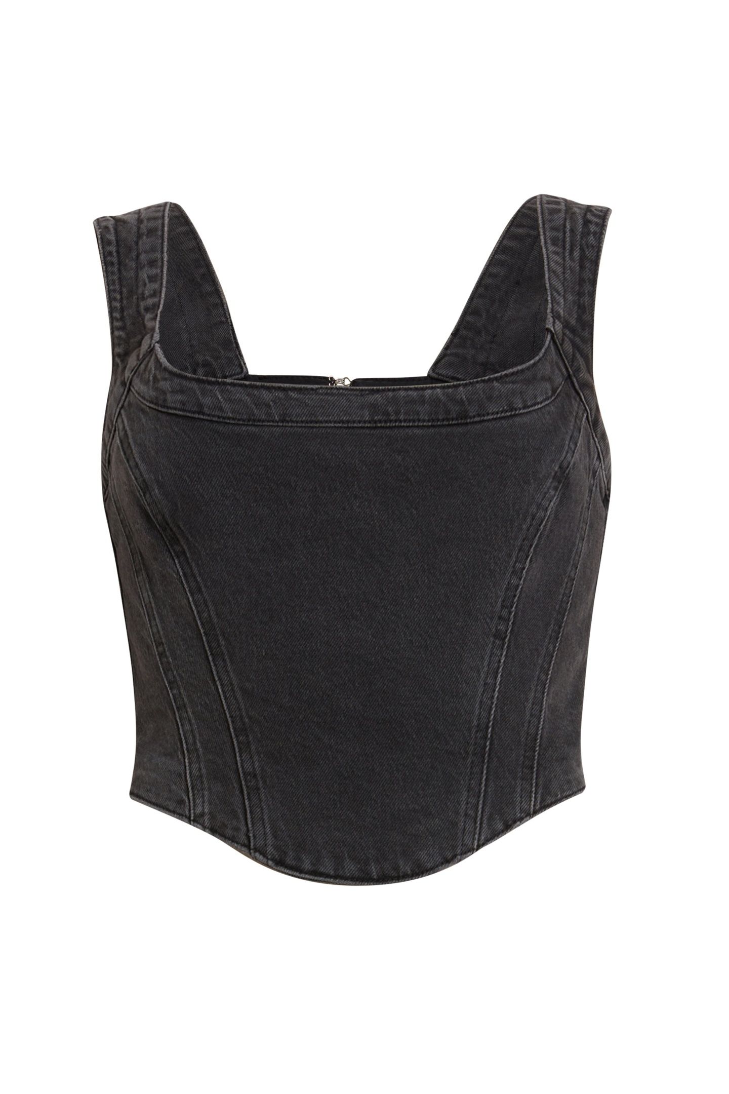 CHARLI CORSET WASHED BLACK 6