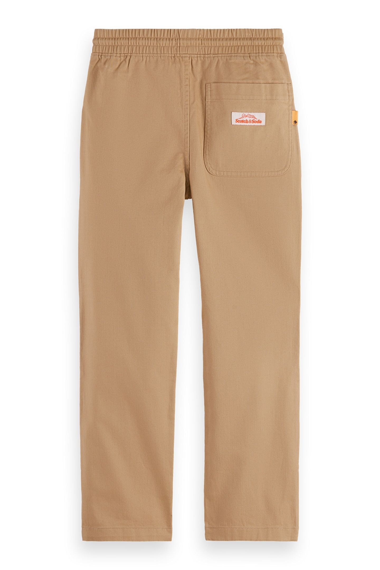 BOYS RELAXED-FIT TWILL WORKER JOGGER TANNIN 2