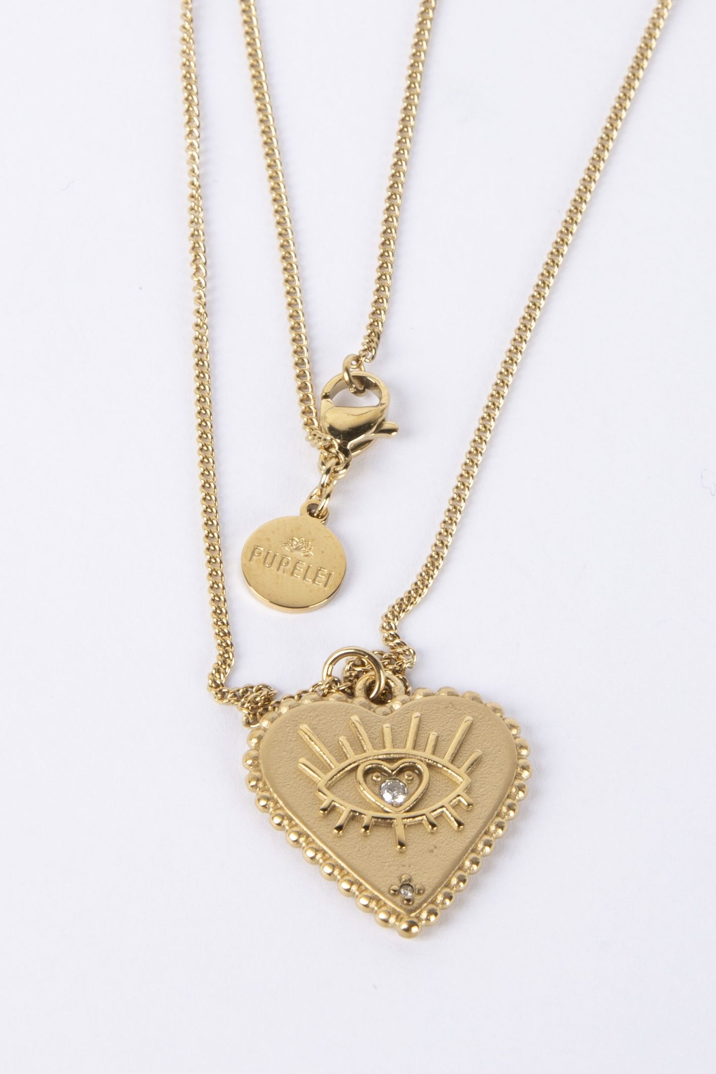 BRIGHT HEART KETTE GOLD 4