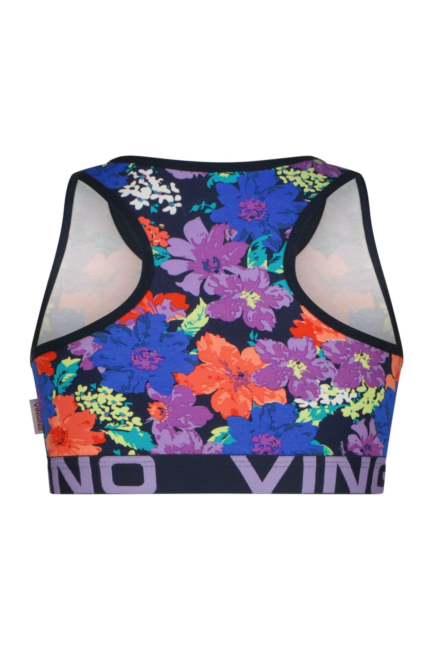 GIRLS FLOWER RACER SET HIPSTER DARK BLUE ALL-OVER 3