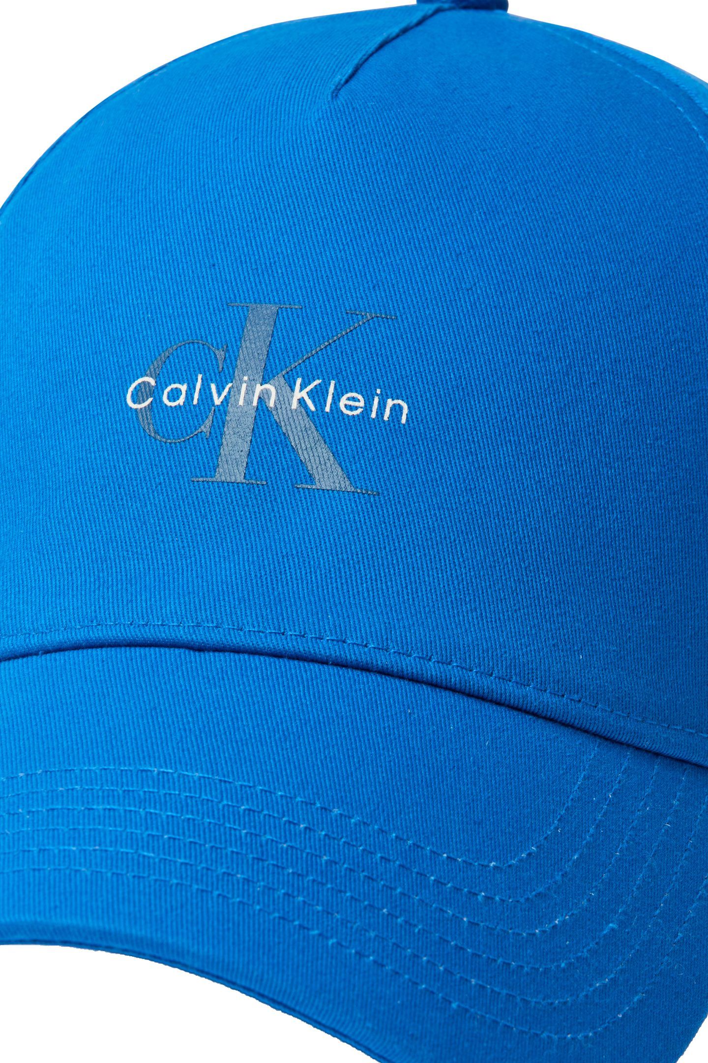MONOLOGO PRINTED BASEBALL CAP FRENCH BLUE 3
