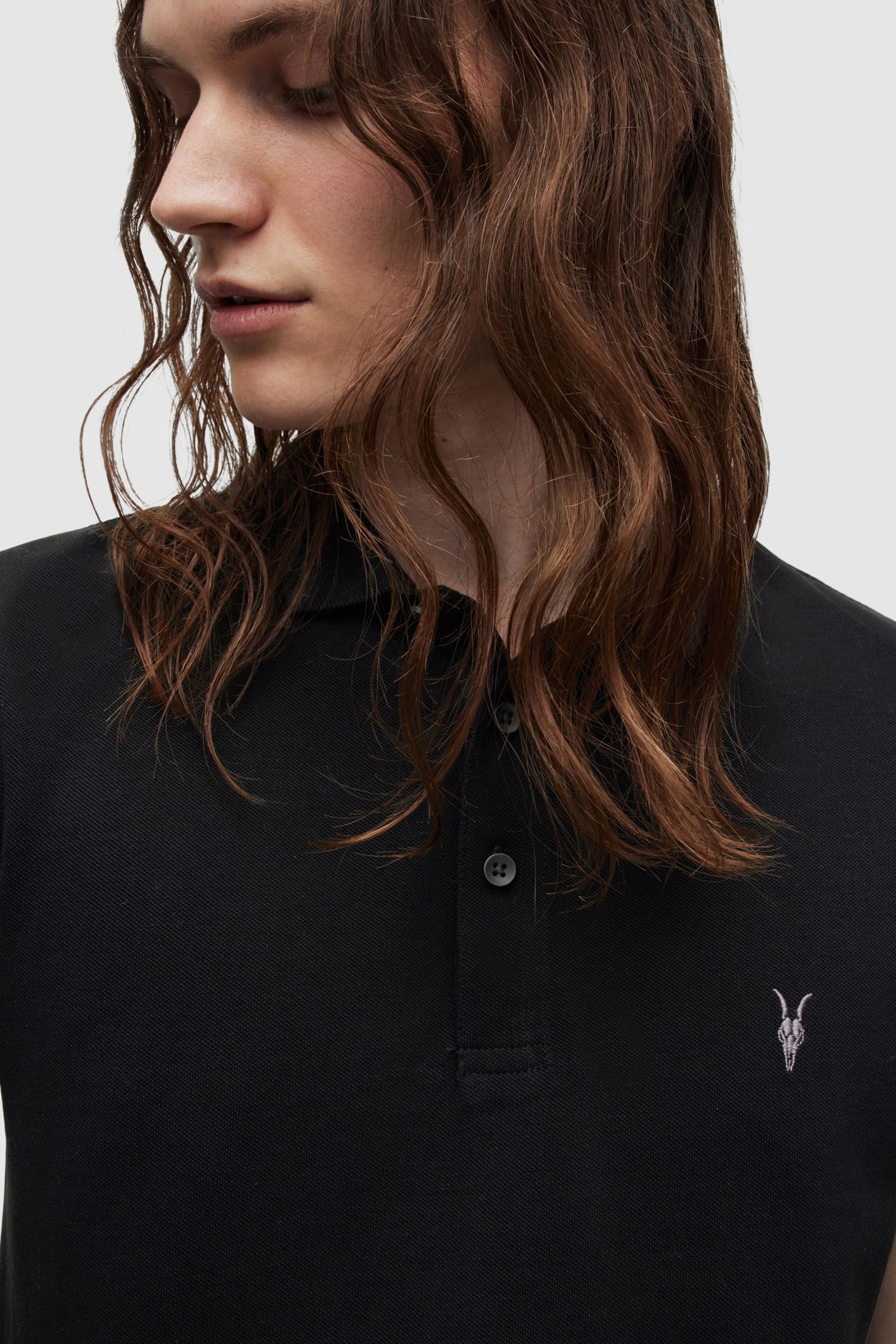 REFORM SS POLO 2 PAC JET BLK/IVY GRN 6