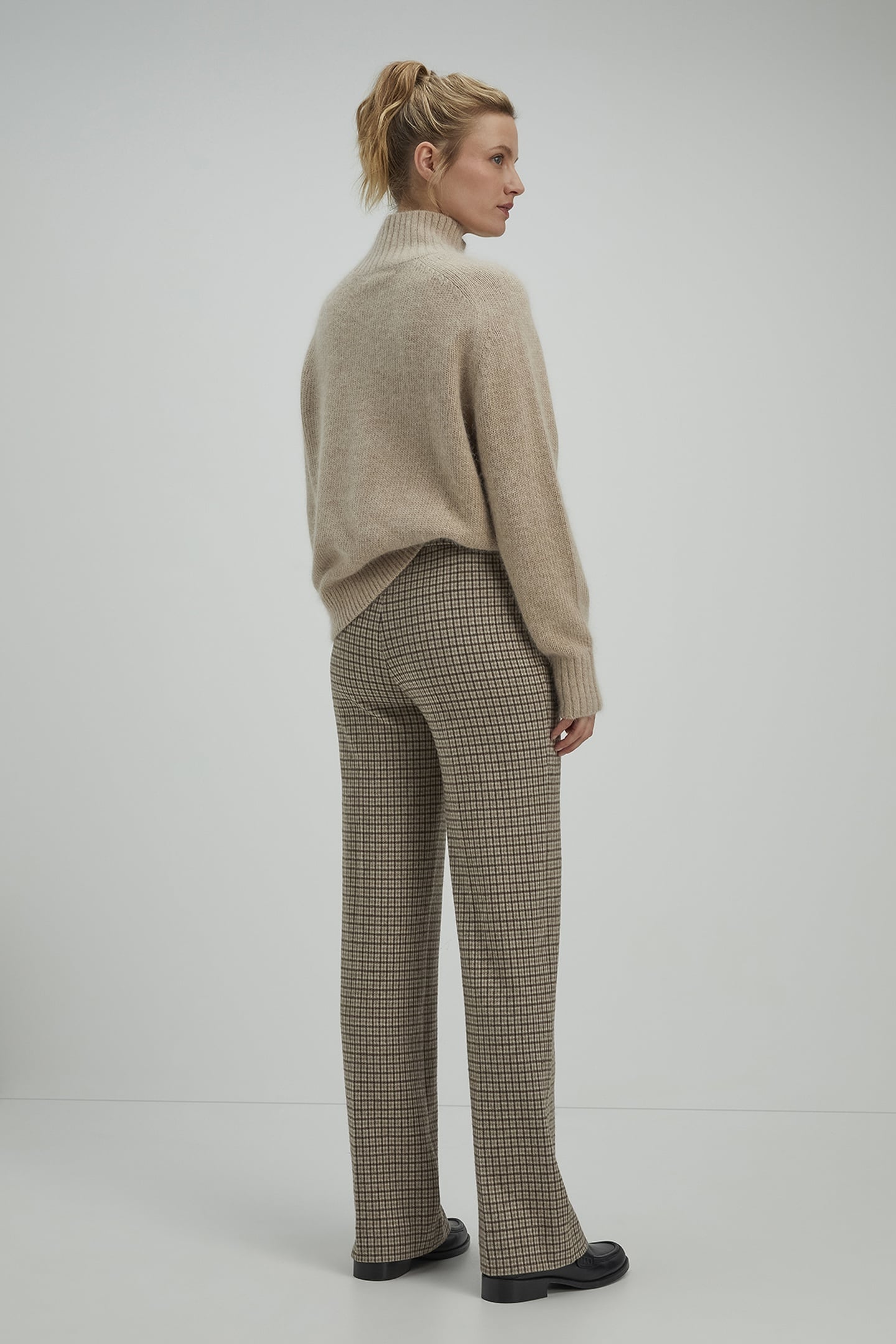 KYANO PANTS SAND CHECK 3