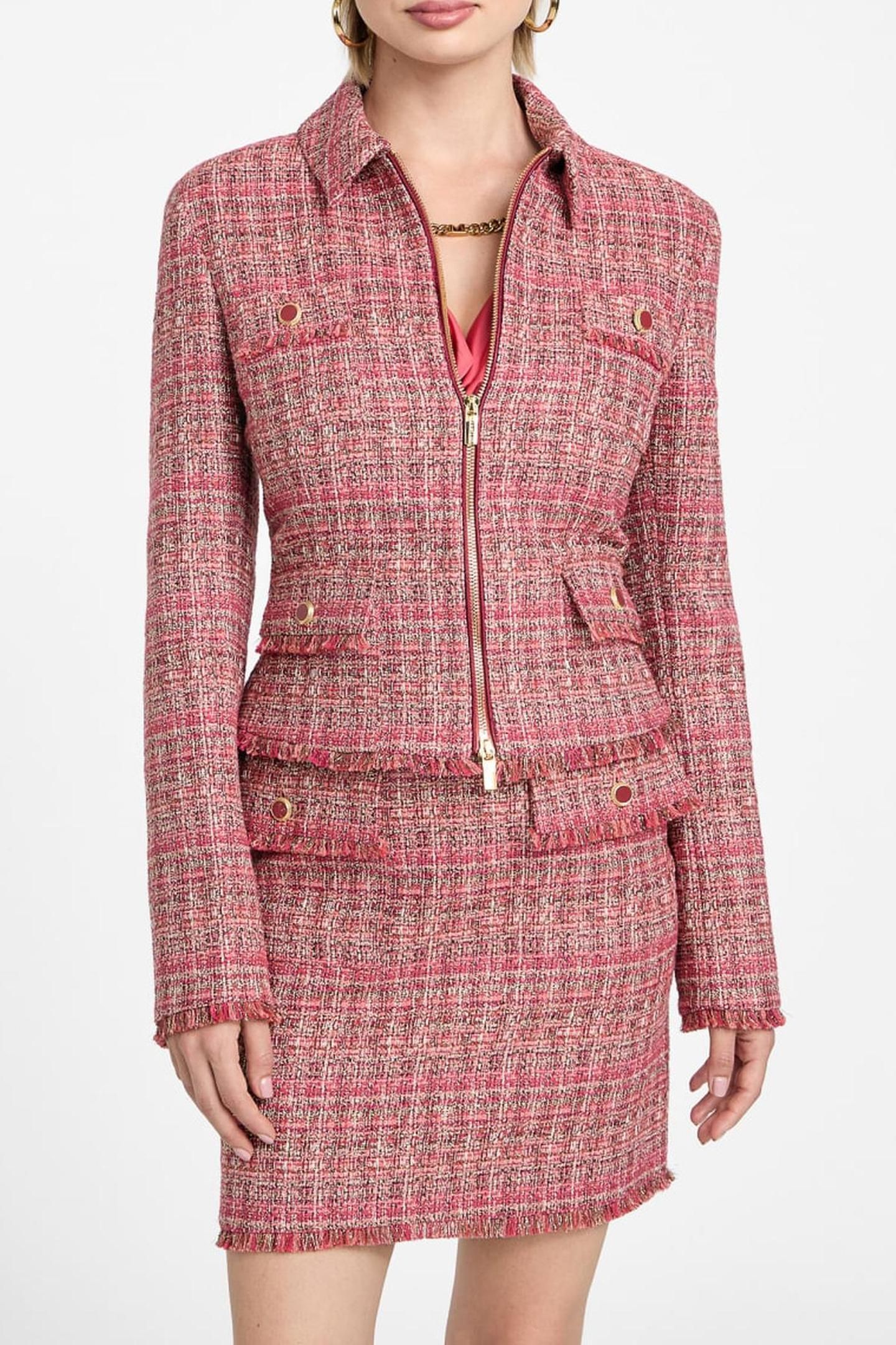 CLAUDIA ZIPPED JACKE FLOWERING PEONY TWEE 2