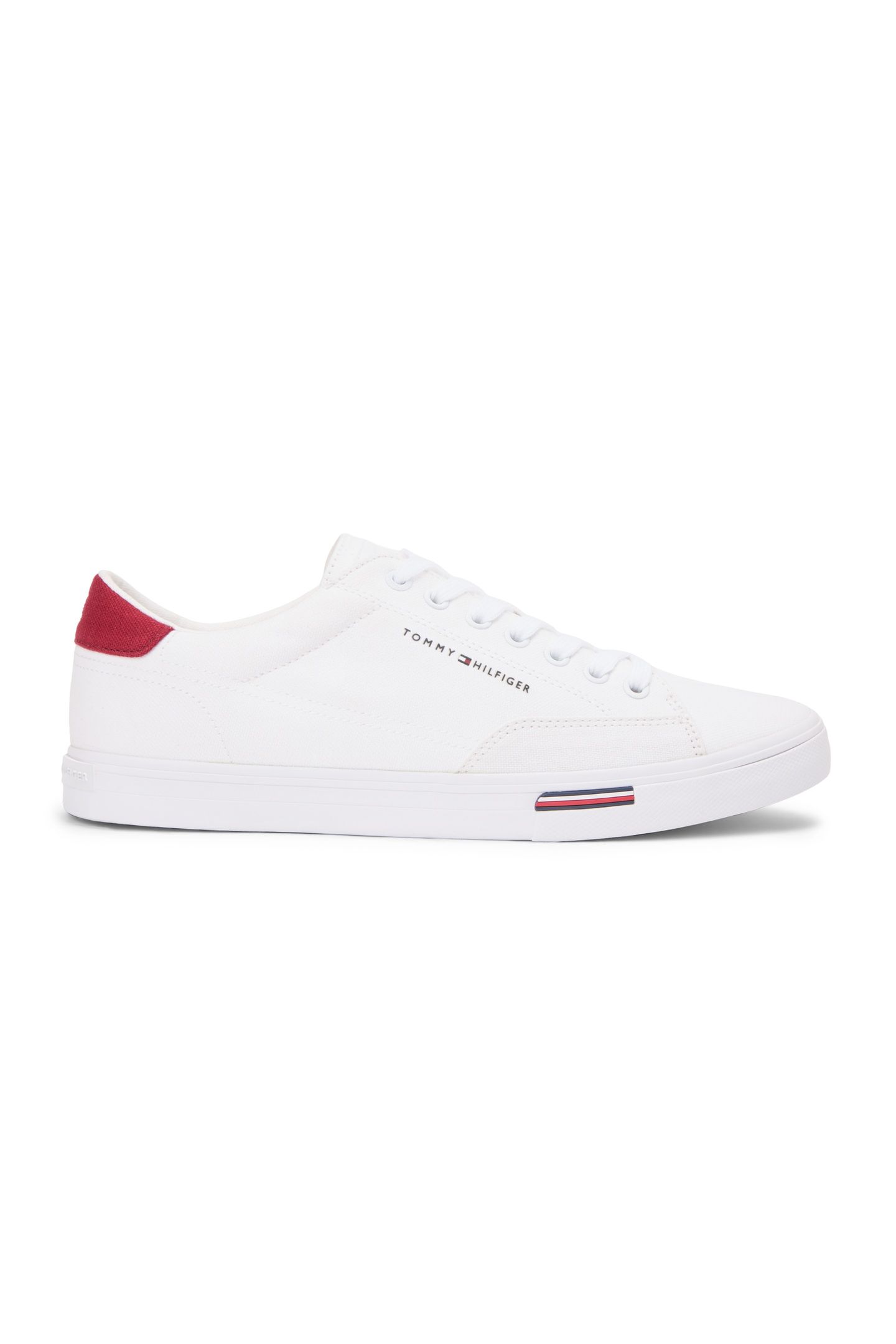 CANVAS SIGNATURE MIDSOLE TRAINERS WHITE 1