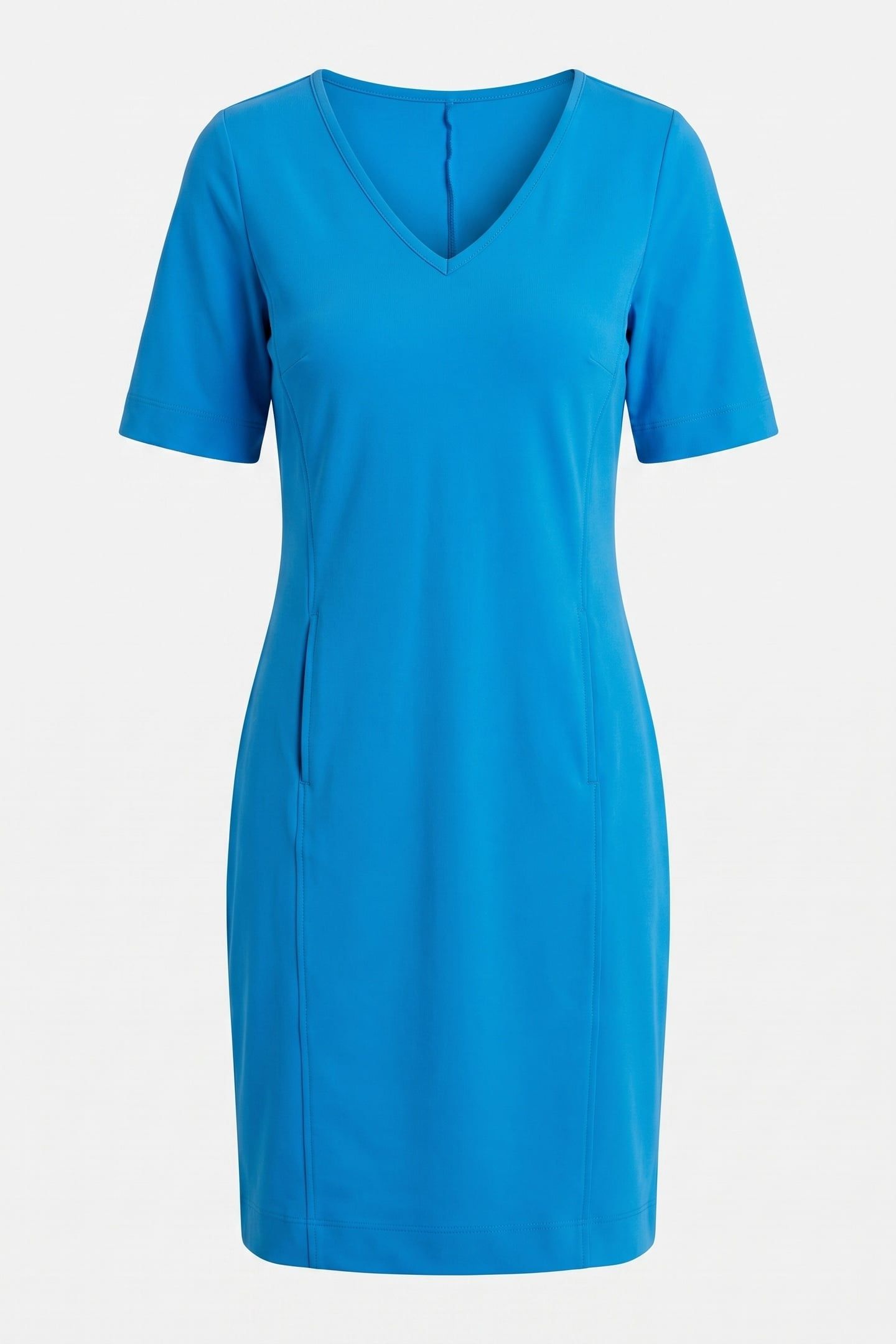 SILVIE SSL DRESS BRIGHT BLUE 3