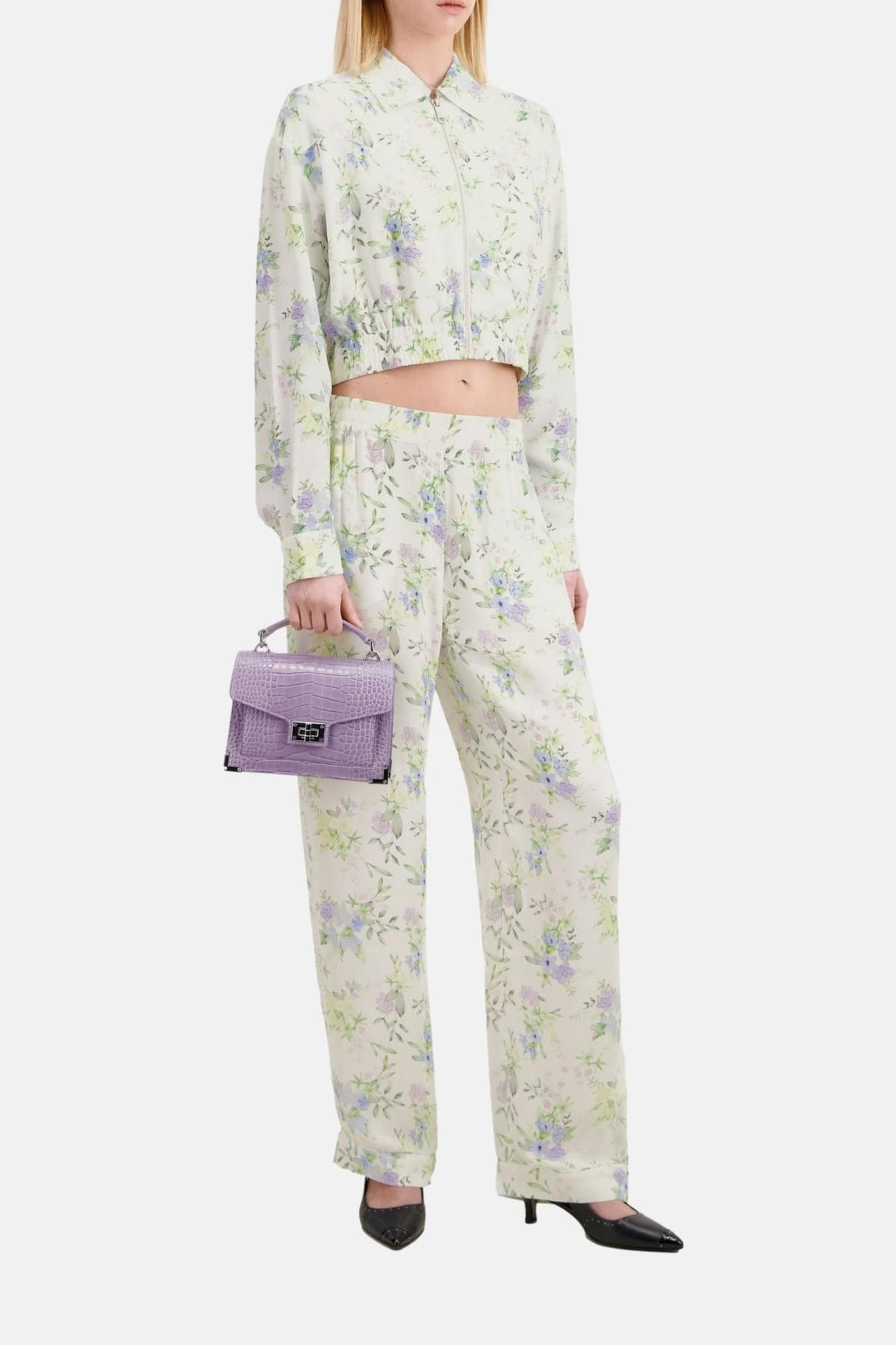 STRAIGHT-LEG TROUSERS LIGHTBLUE/WHITE 2