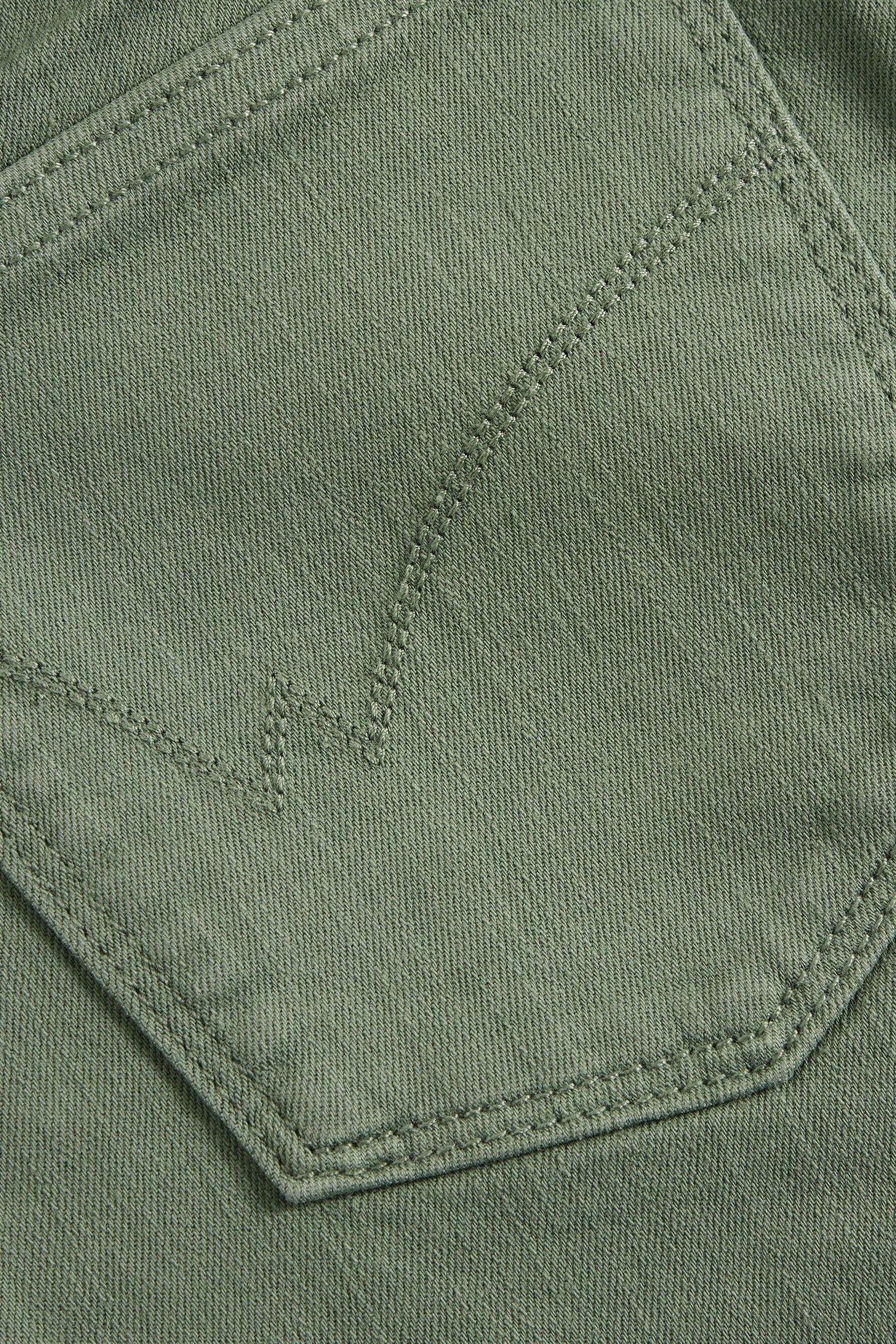 JANEY CROP JEGGING MID GREEN 6