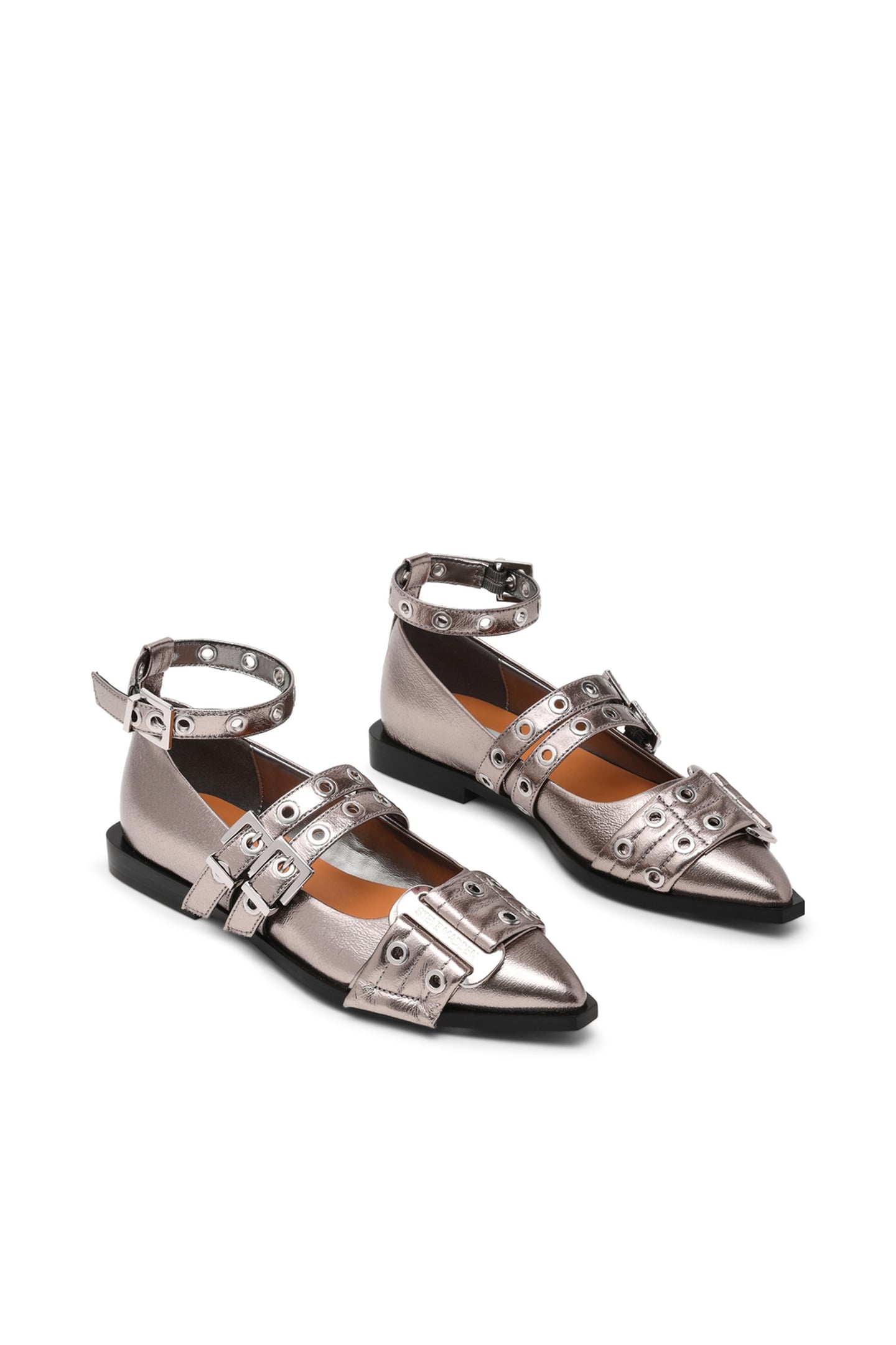 GRANDER FLAT SHOES PEW CRINKLE 2