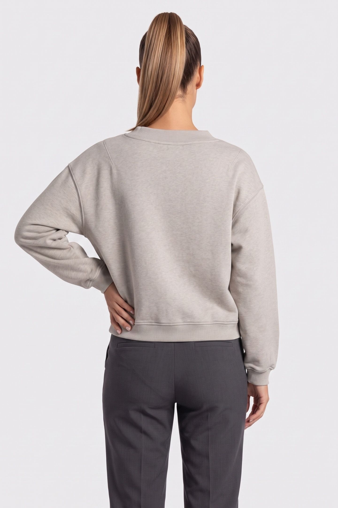 SWEATER GAIA GREY MELANGE 2